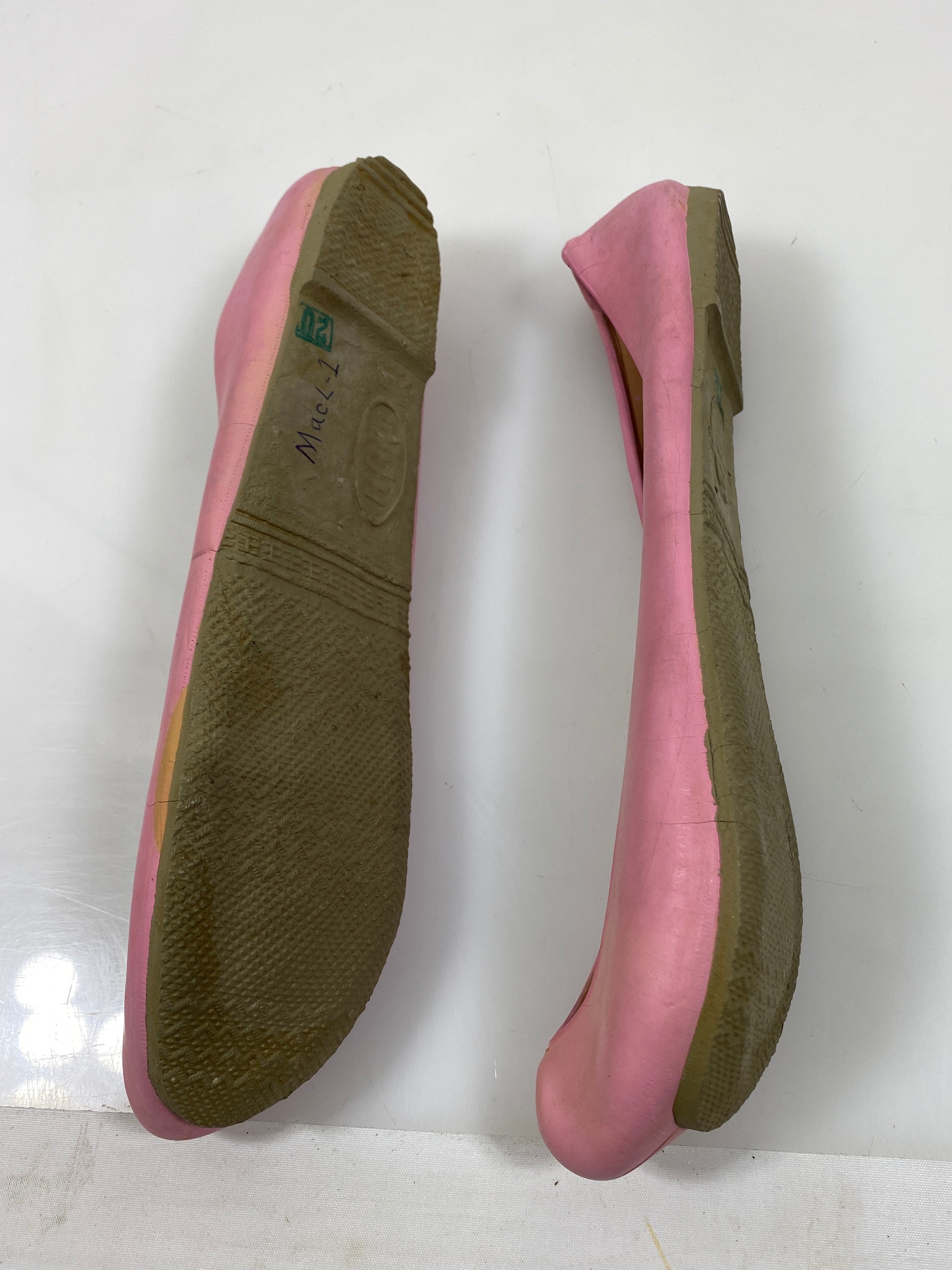 Vintage Korean Pink Rubber Shoes