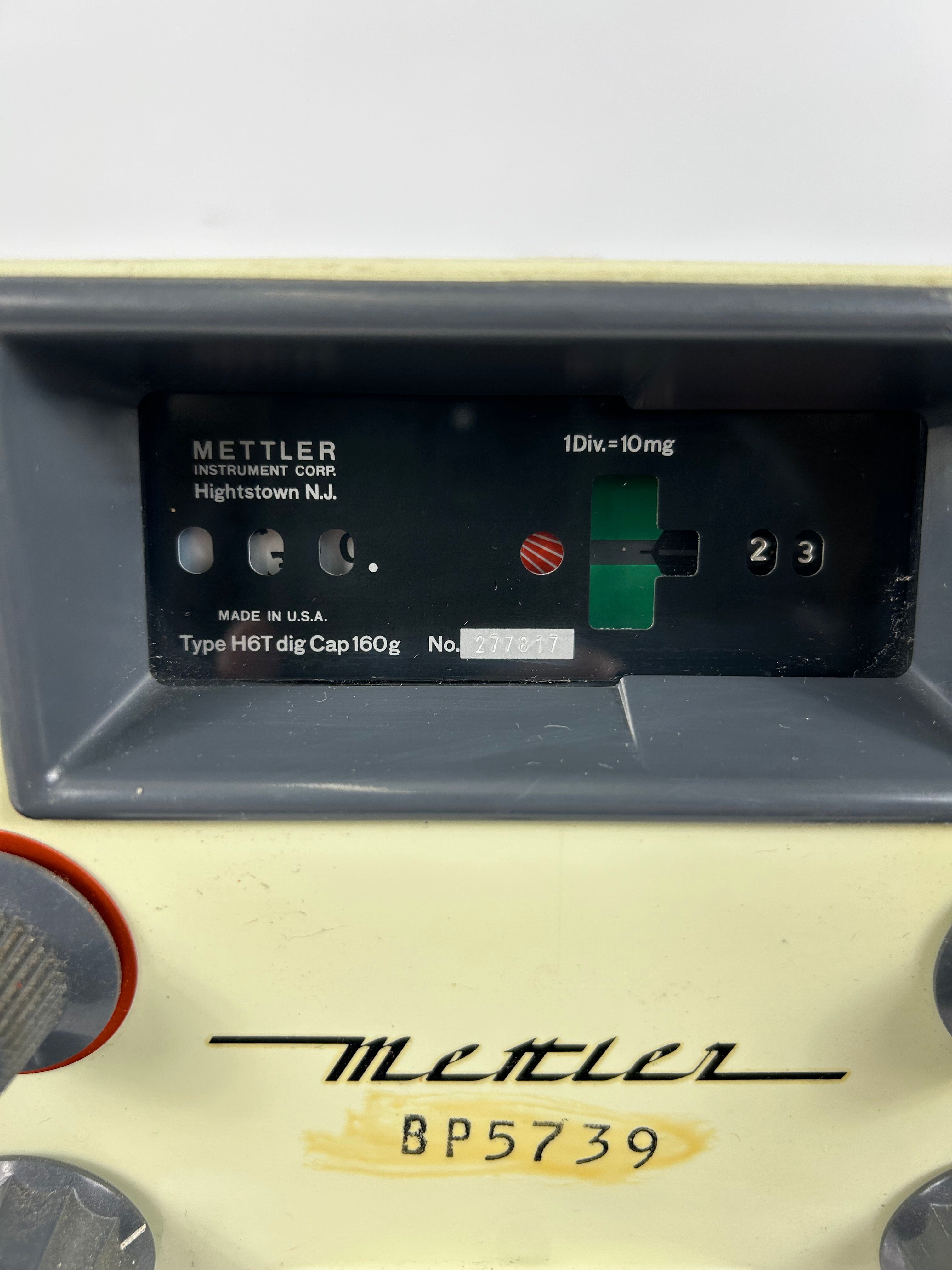 Vintage Mettler Toledo Analytical Balance Scale