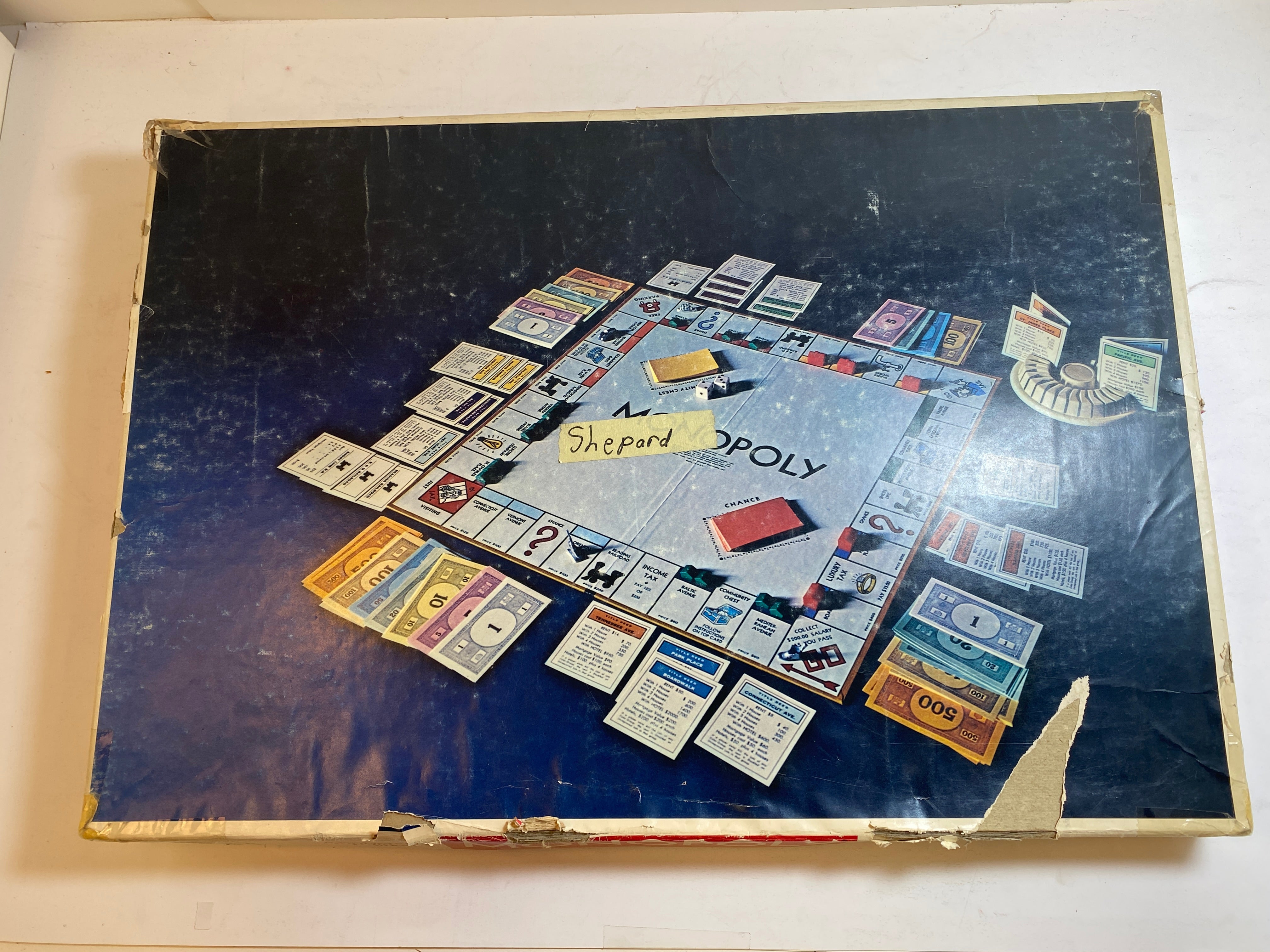 Vintage Monopoly Anniversary Edition Boardgame 1979