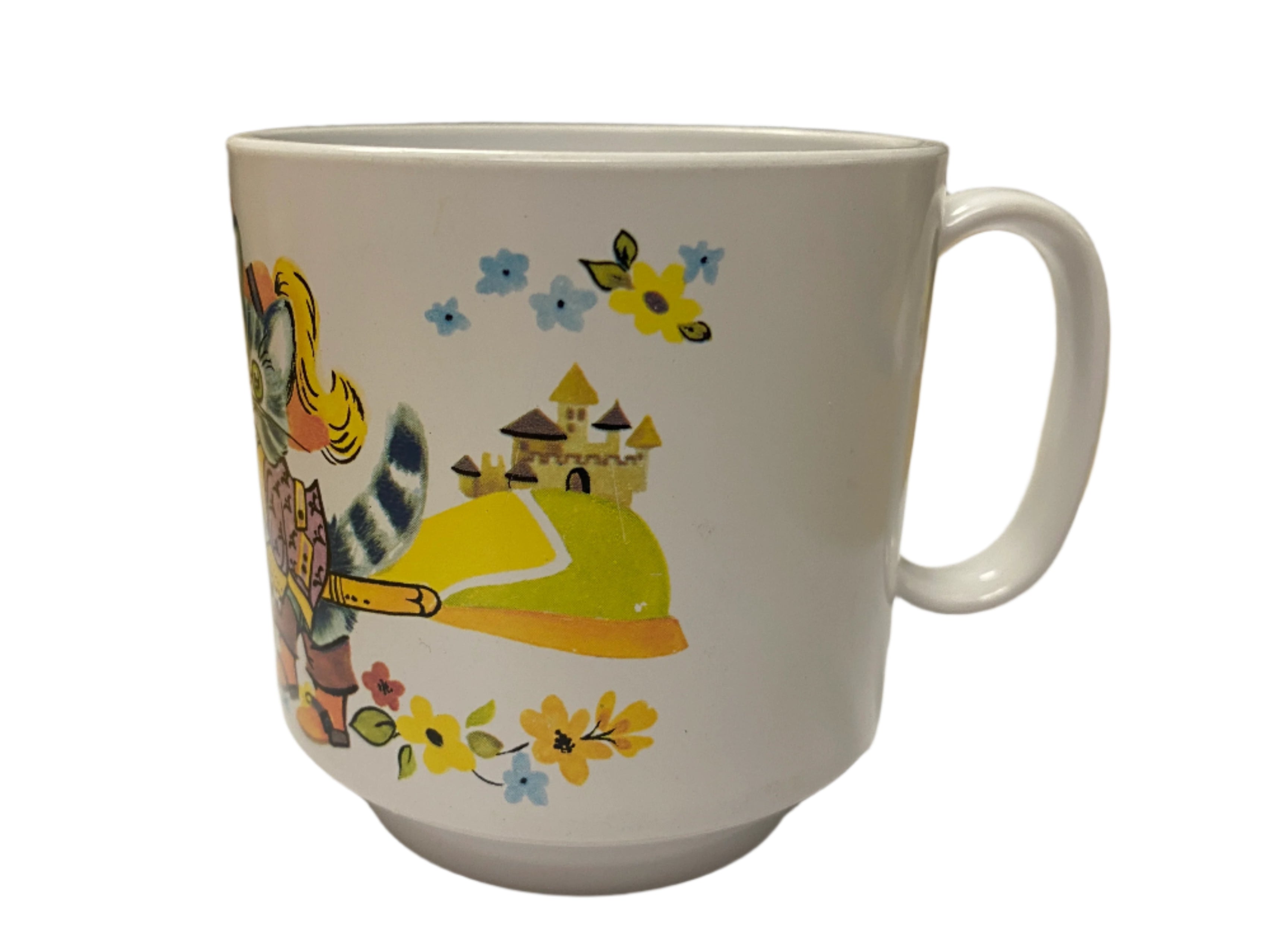 Vintage Oneida Ware Puss in Boots Plastic Cup