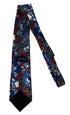 Vintage Oscar De La Renta Floral Print Silk Tie