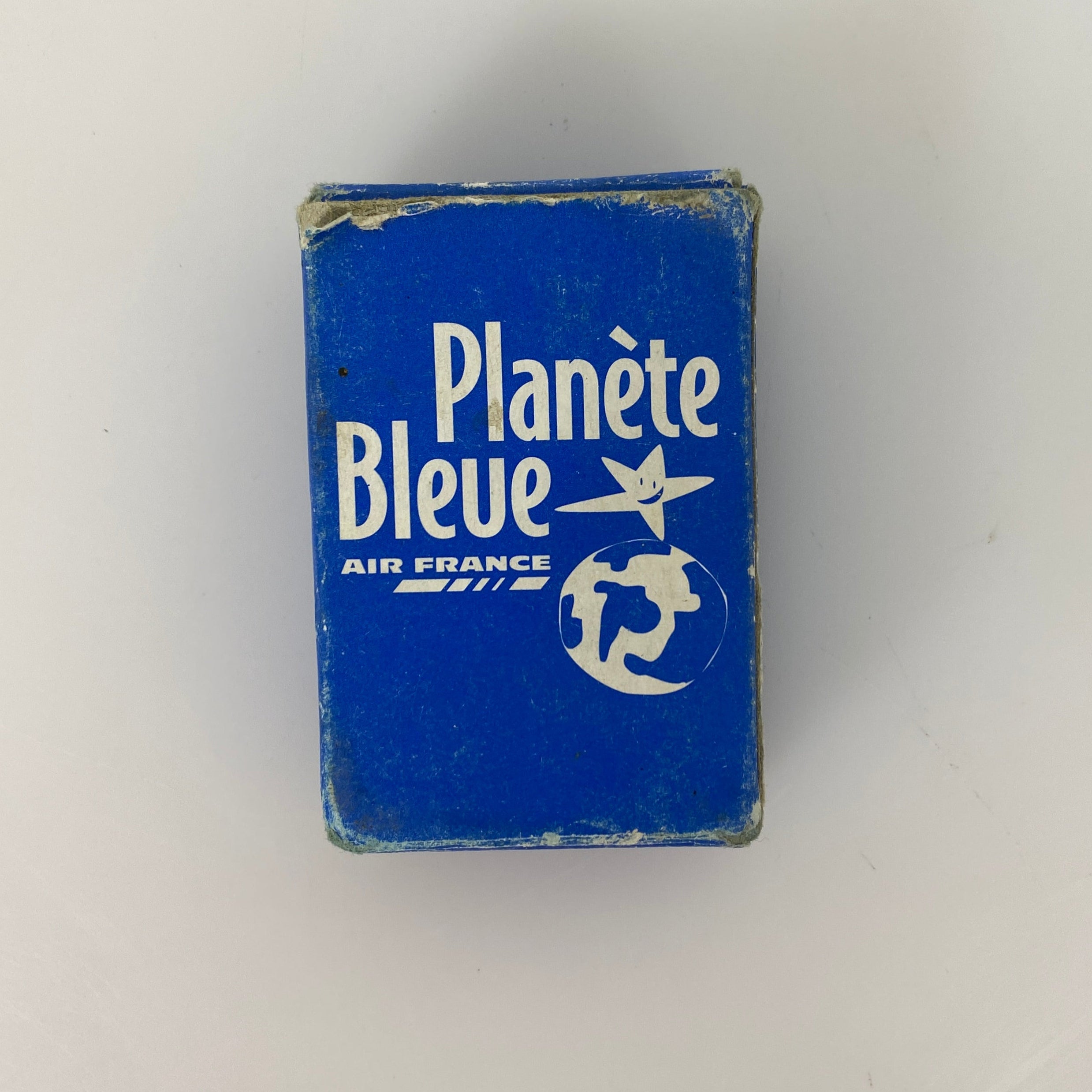 Vintage "Plane'te Bleue" Air France Mini Playing Cards