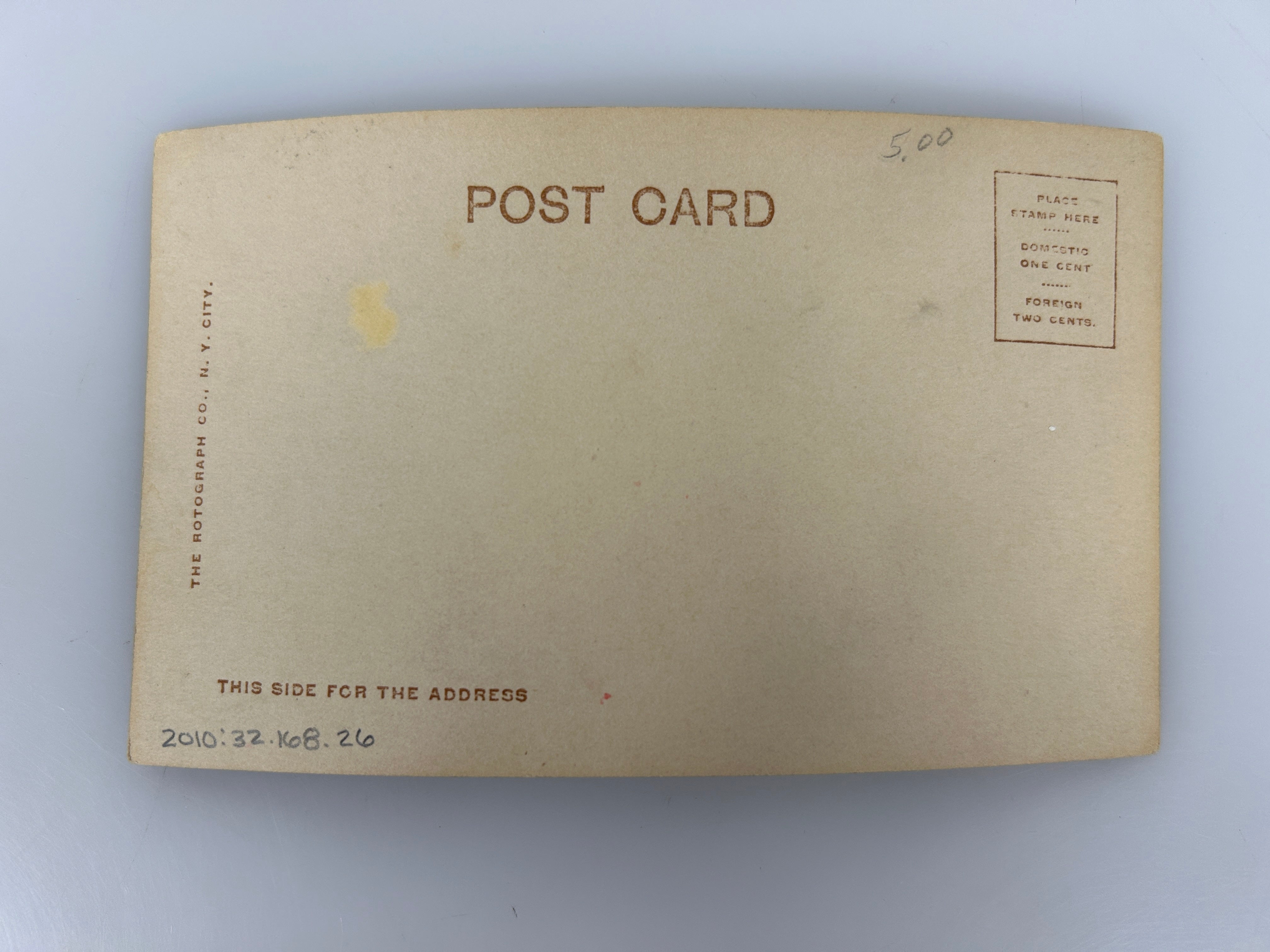 Vintage Postcard Breaking the News Three Kittens RPPC Rotograph Co 1905