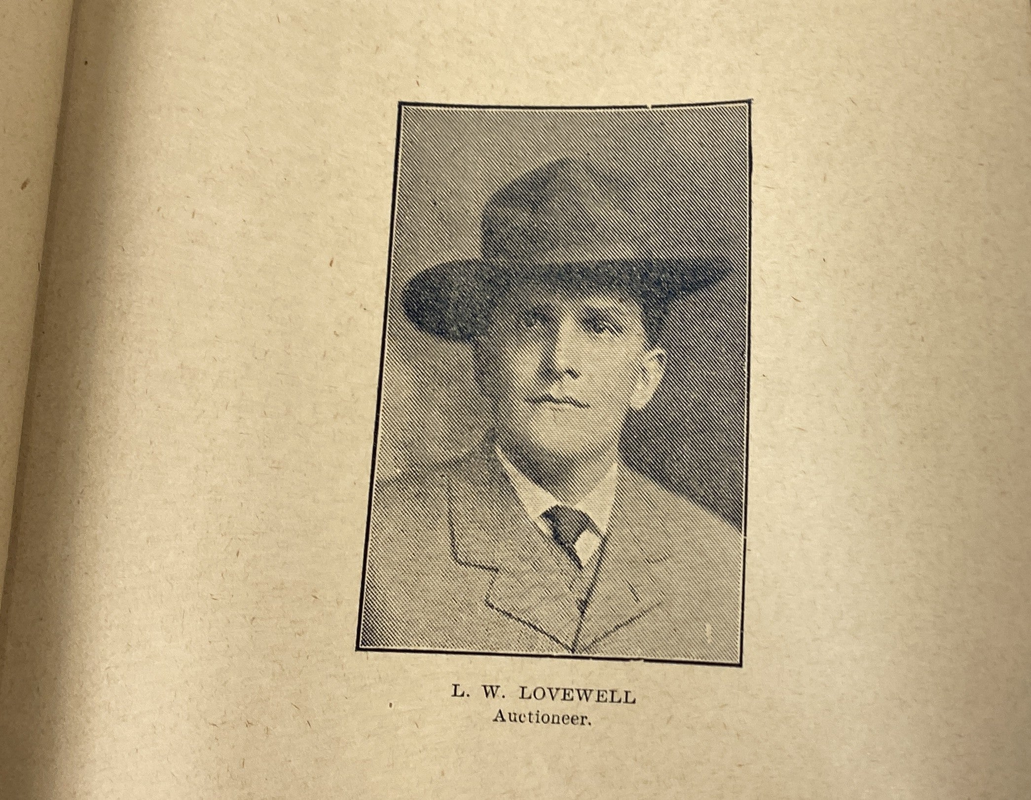 Vintage Public Swine Sale Booklet 1905 Bennington, Michigan