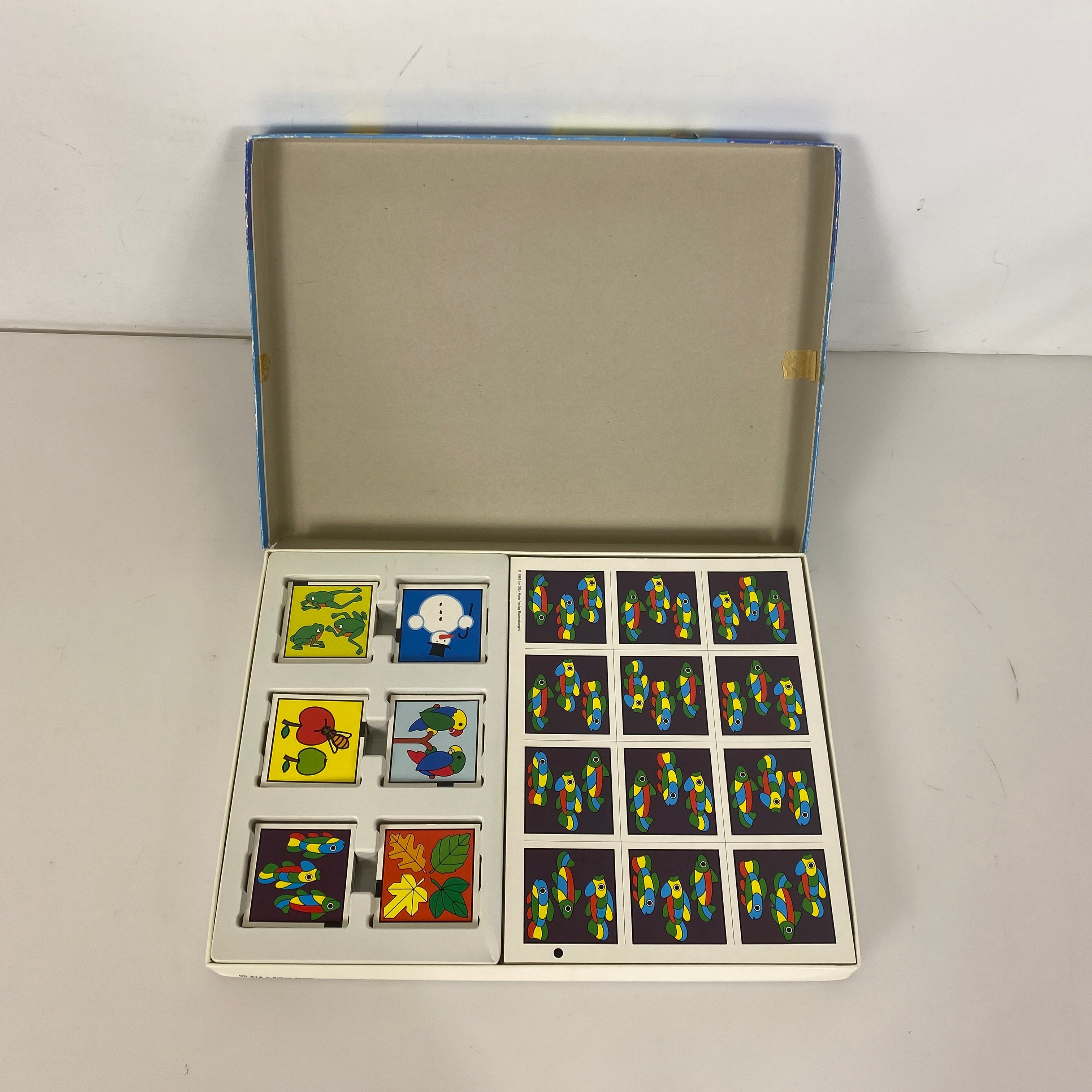 Vintage Ravensburger German Shape Up Matching Game