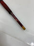Vintage Red and Black Parasol with Detachable Handle and Cover