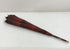 Vintage Red and Black Parasol with Detachable Handle and Cover