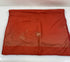 Vintage Red Embroidery Piece Dog Head and M