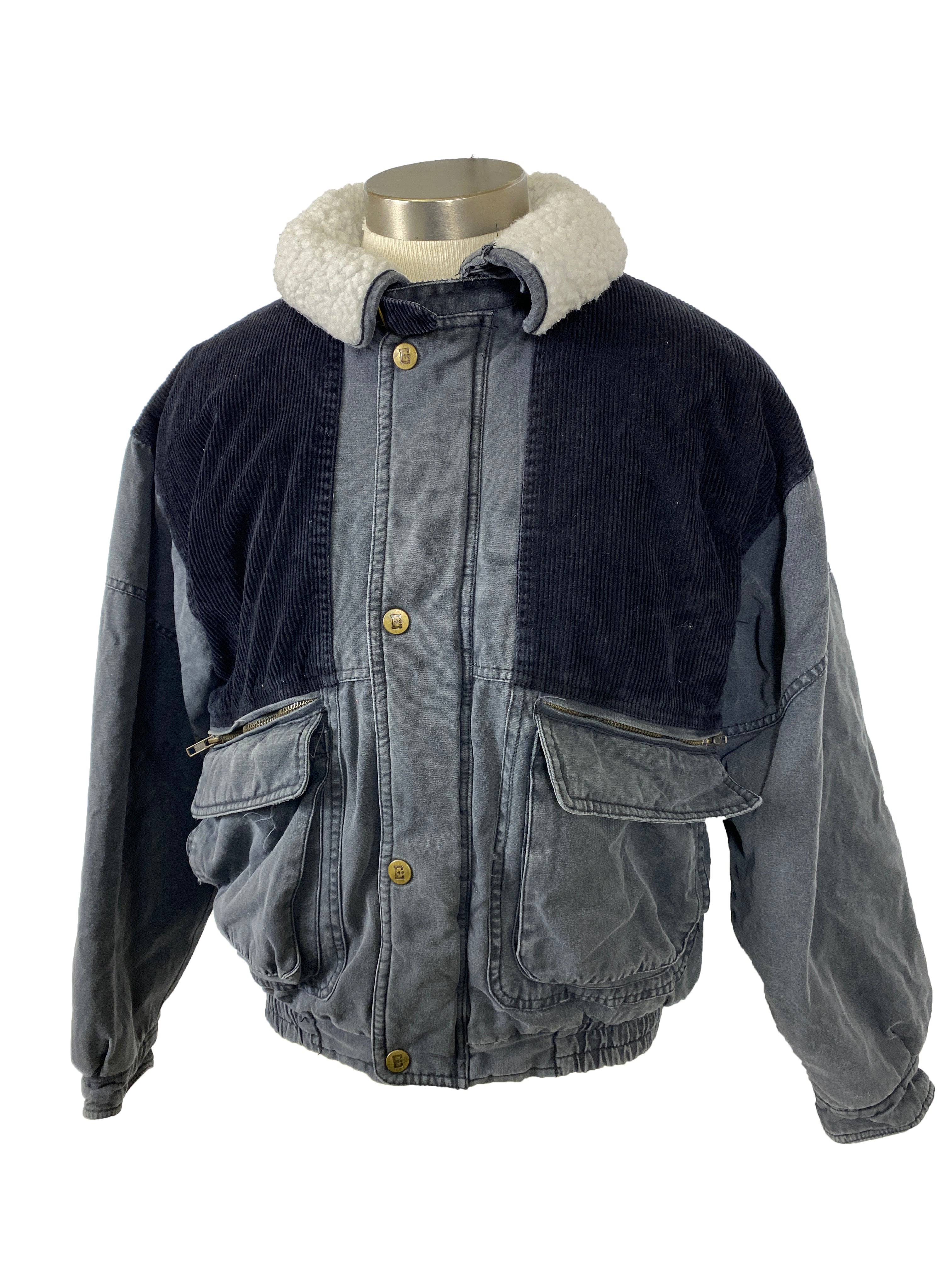 Vintage Red Head Expeditions Outerwear Grey Chore Coat Men's Size M