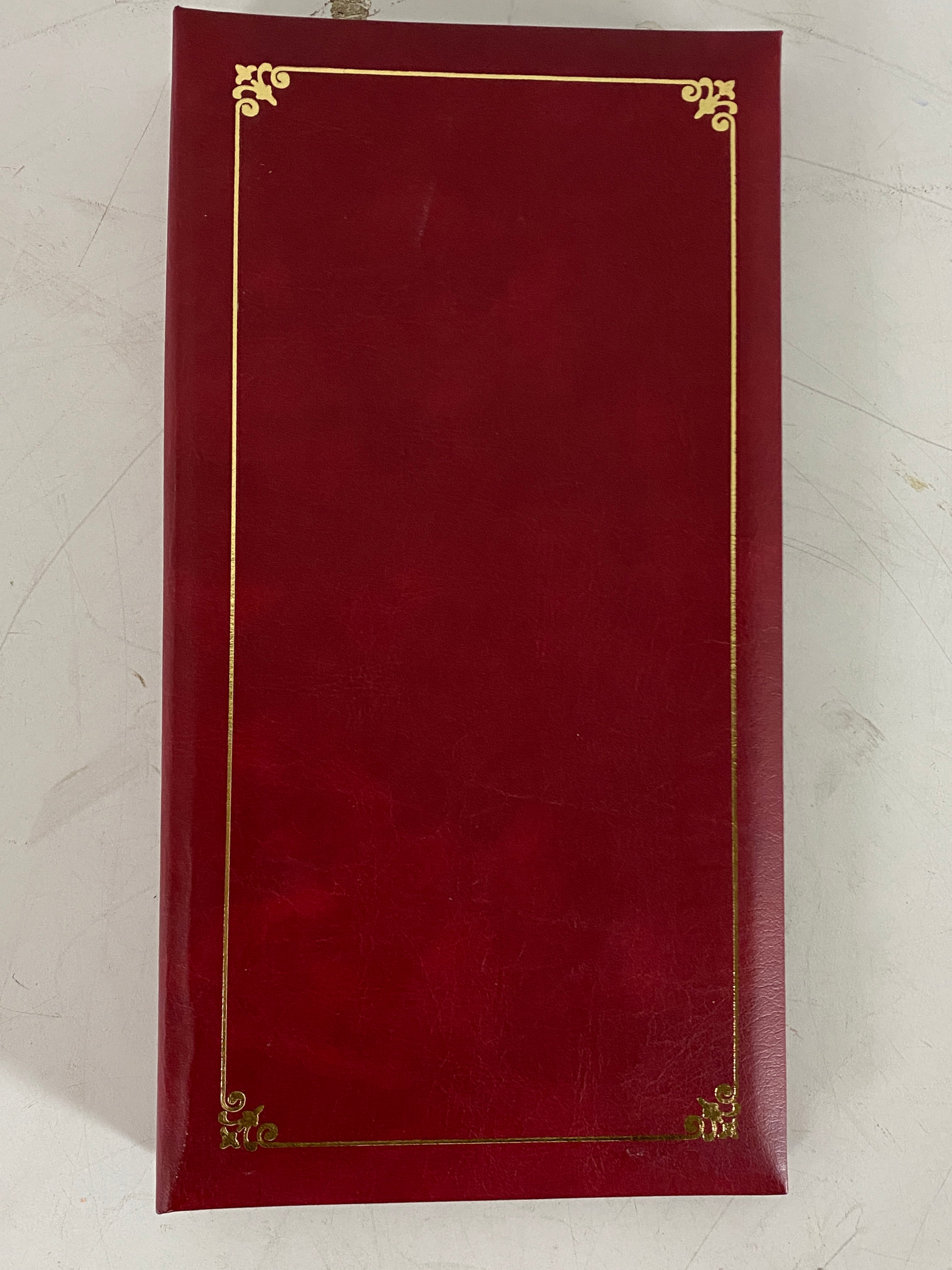 Vintage Red Le'Memo Photo Album