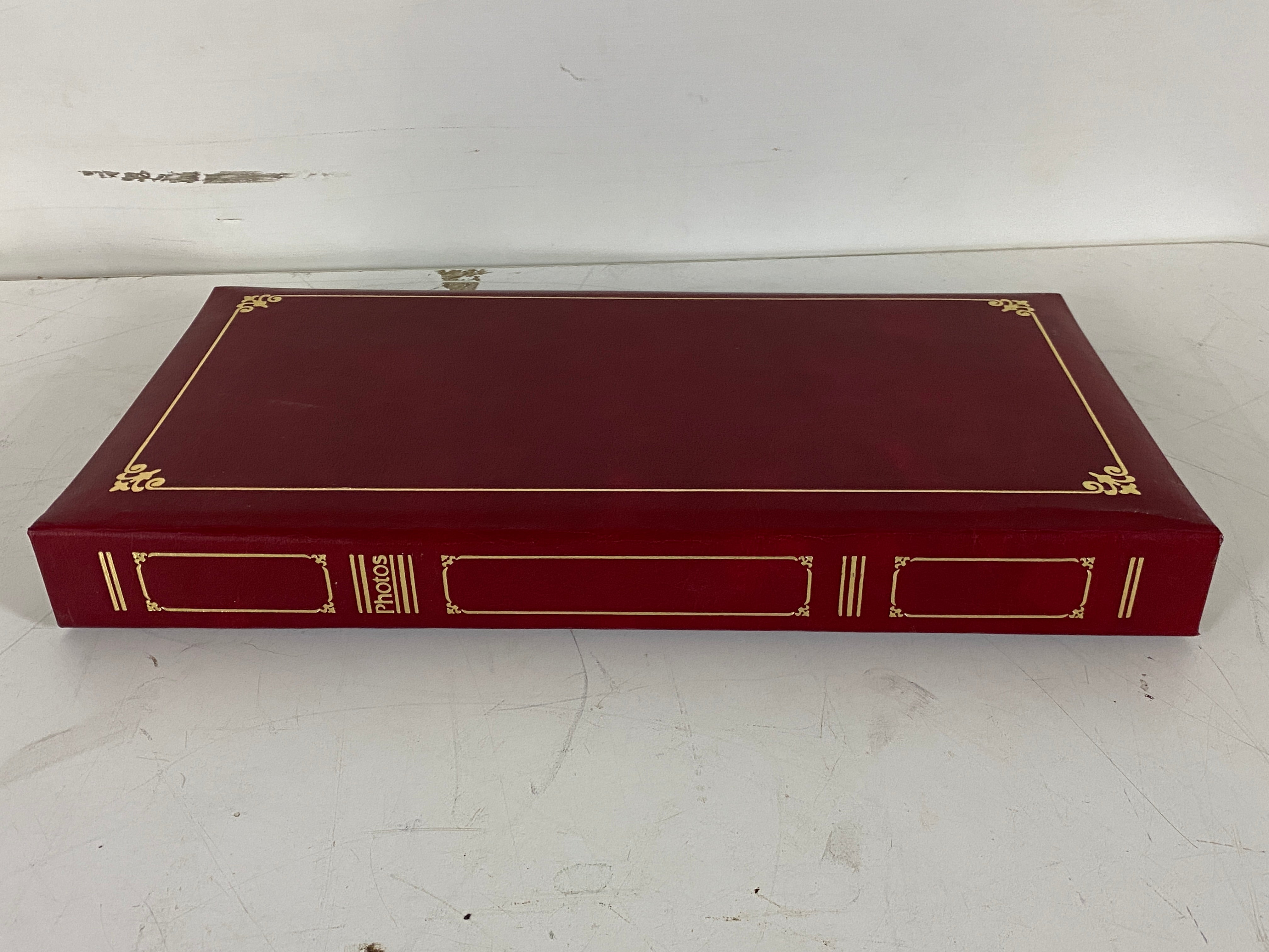 Vintage Red Le'Memo Photo Album