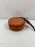 Vintage Red Pill Box Hat with Pheasant Feather