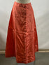 Vintage Red Silk Sari Skirt