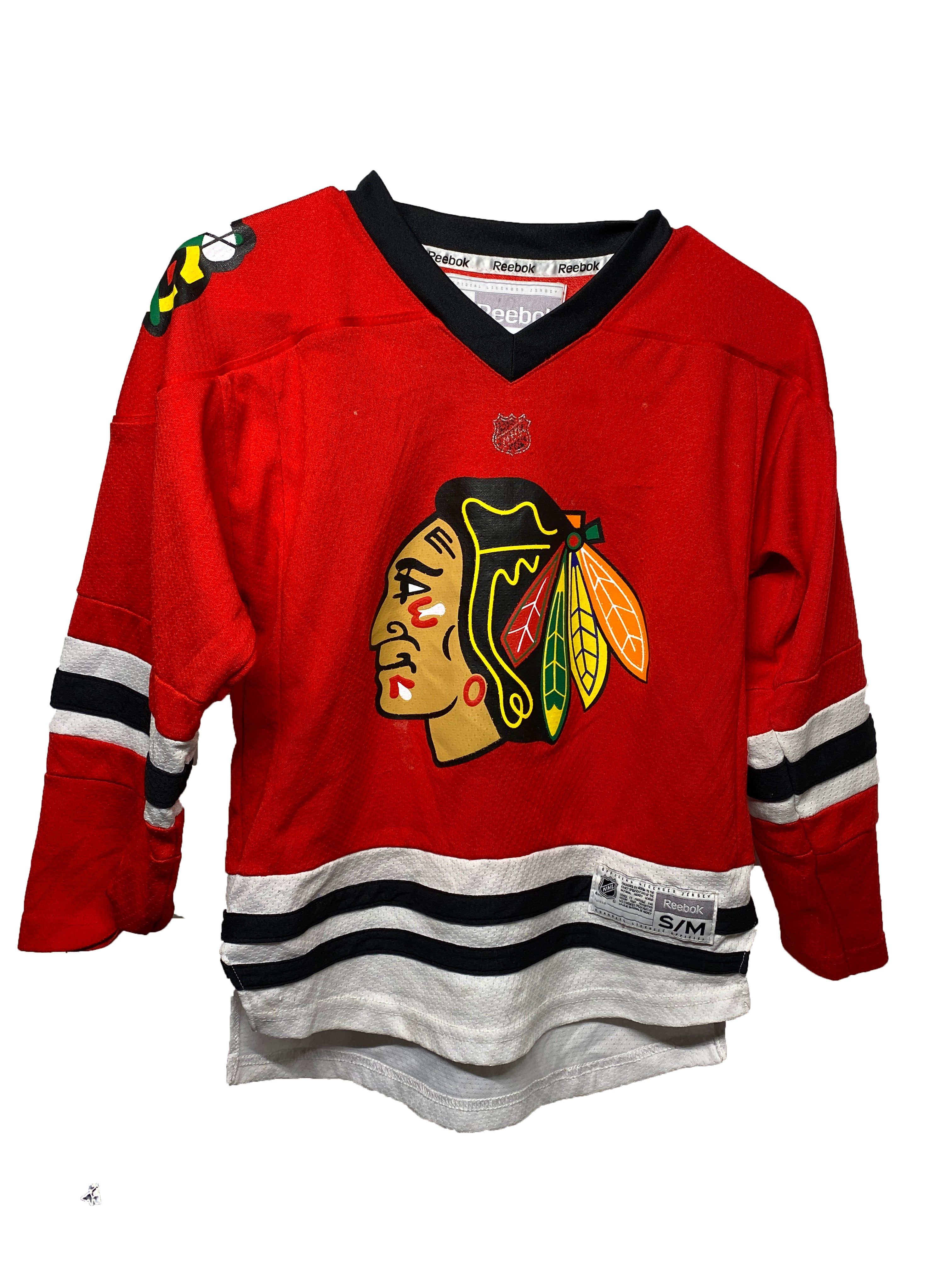 Vintage Reebok NHL Chicago Blackhawks Jersey Youth Size S