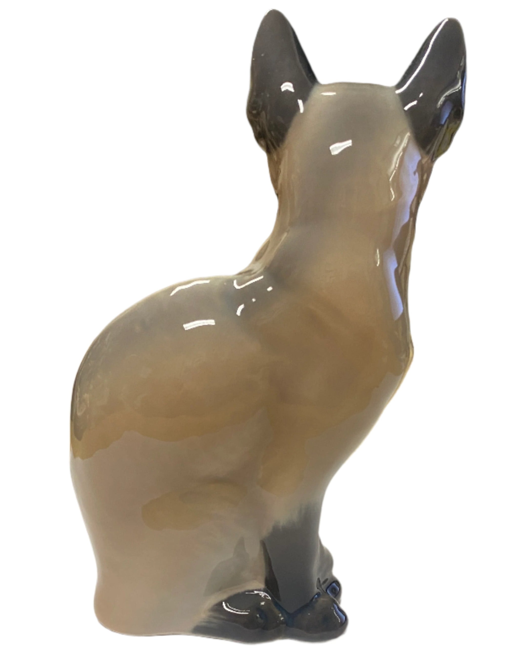 Vintage Royal Copenhagen Denmark Cat Figurine #2