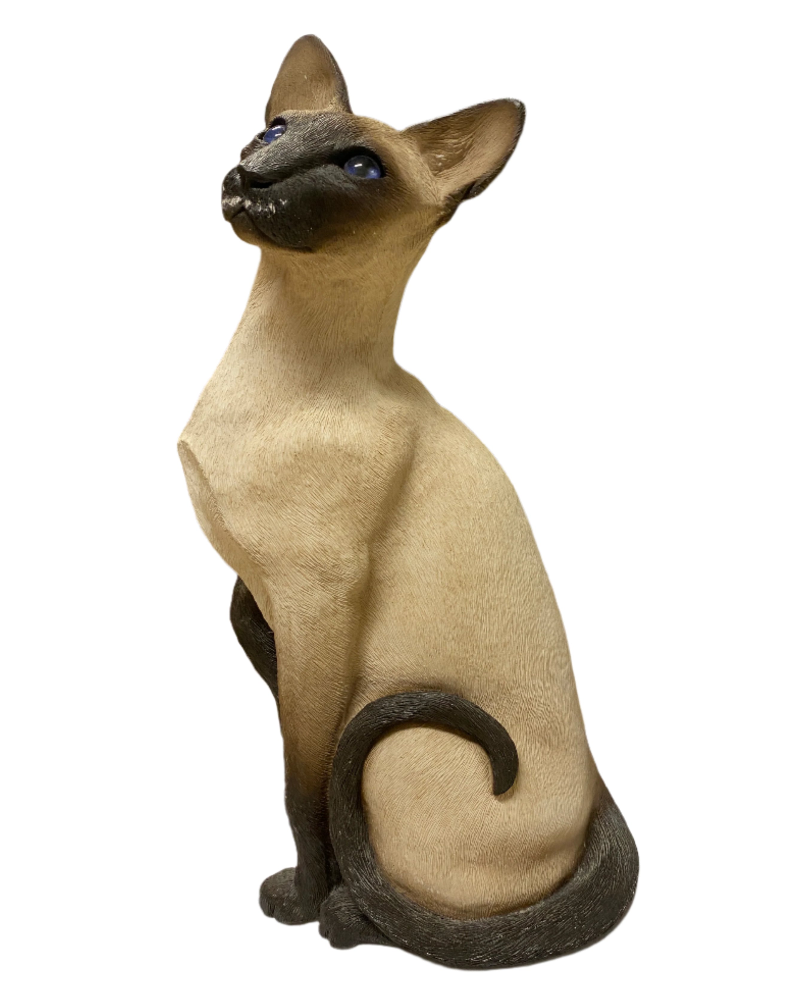 Vintage Sandicast Resin Siamese Cat Figurine – MSU Surplus Store