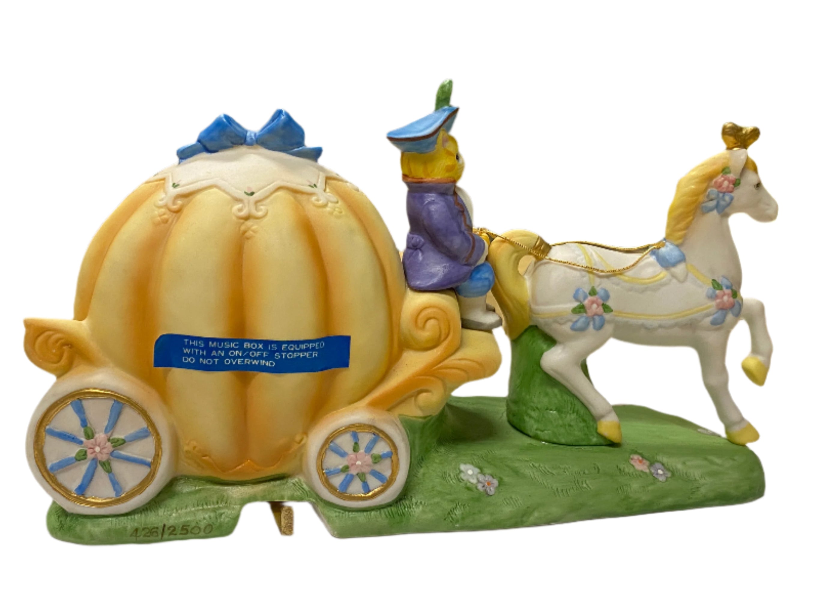 Vintage Schmid Cinderella Dream of the Ball Musical Figurine