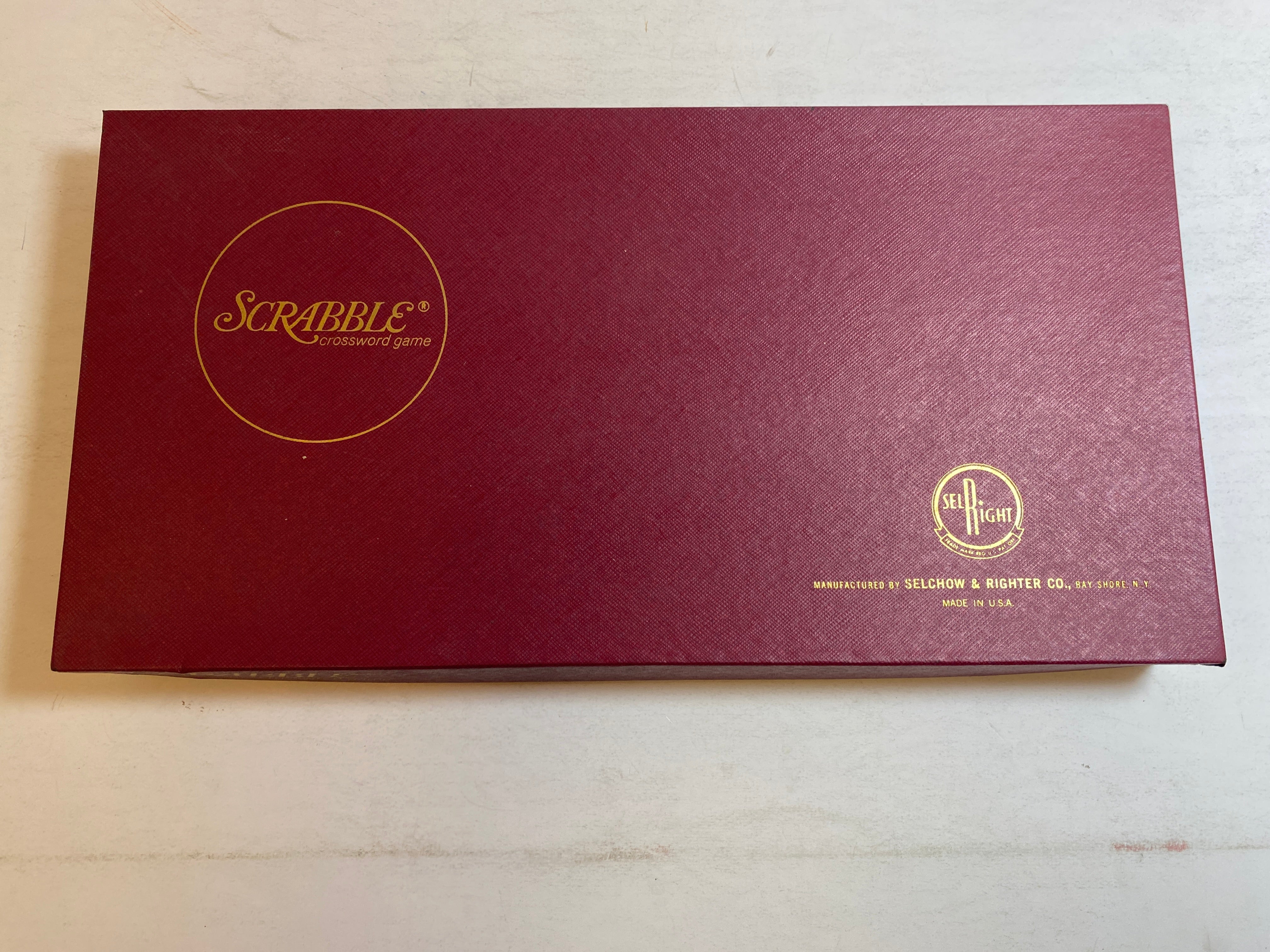 Vintage Scrabble Game 1953