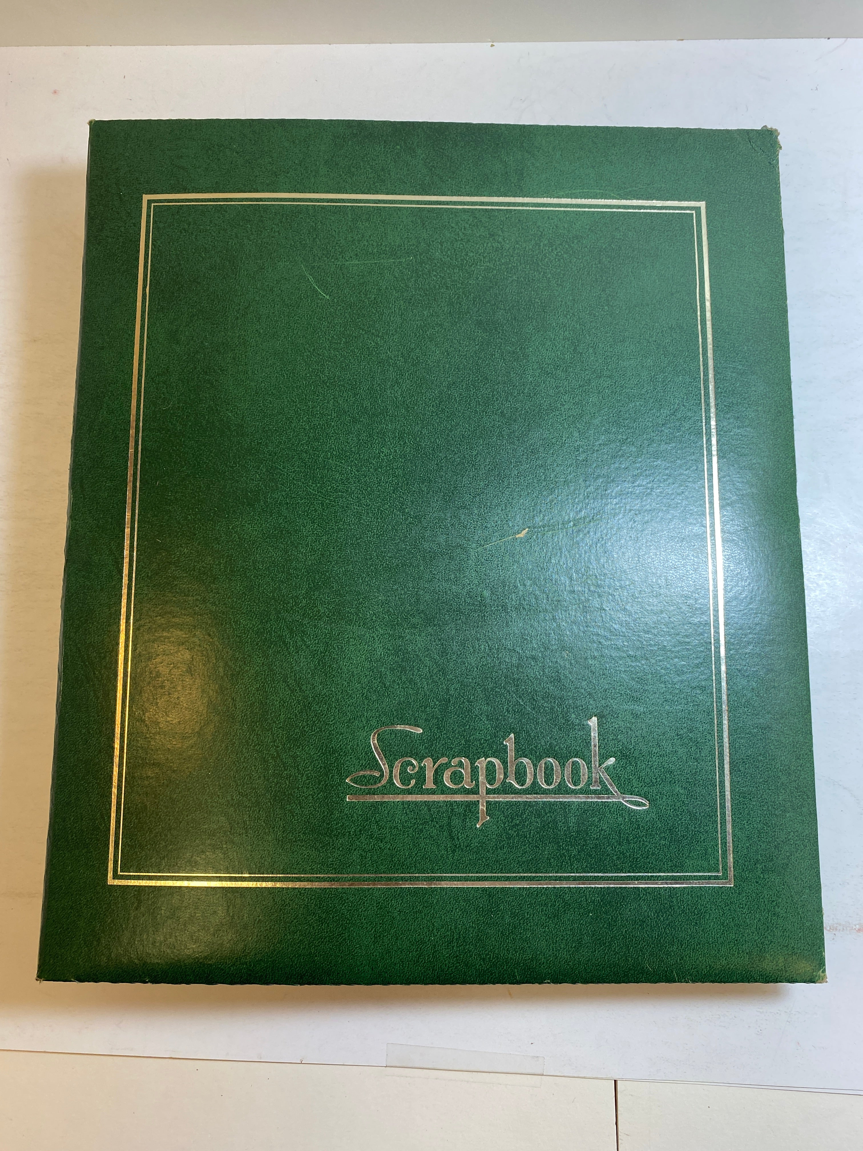 Vintage Scrapbook 1970s Alcatraz Las Vegas Europe