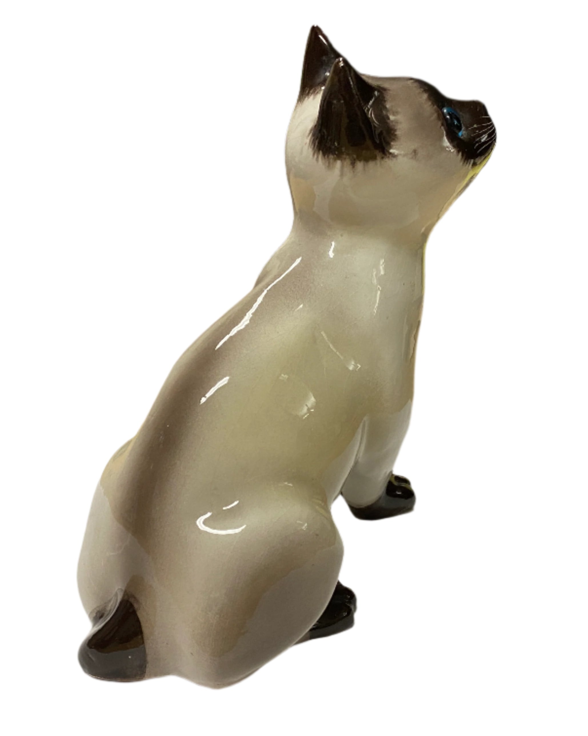 Vintage Siamese Cat Figurine #4