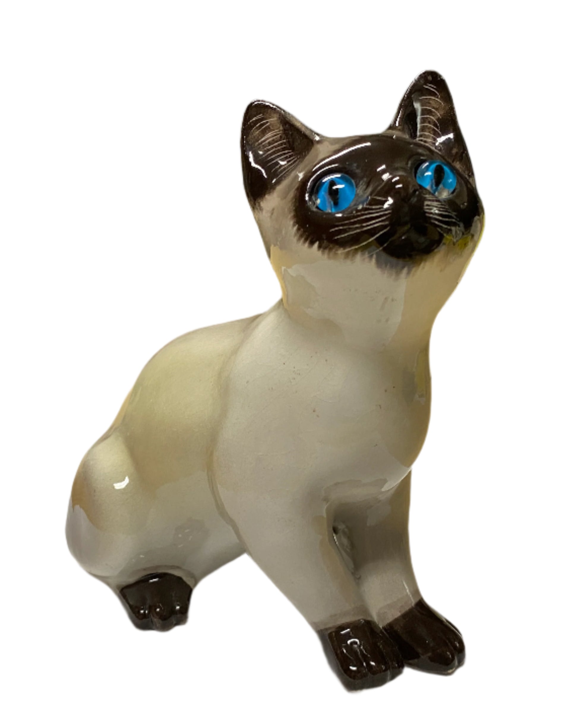 Vintage Siamese Cat Figurine #4