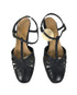Vintage Socialites Blue Closed Toe Heels Women's Size 6