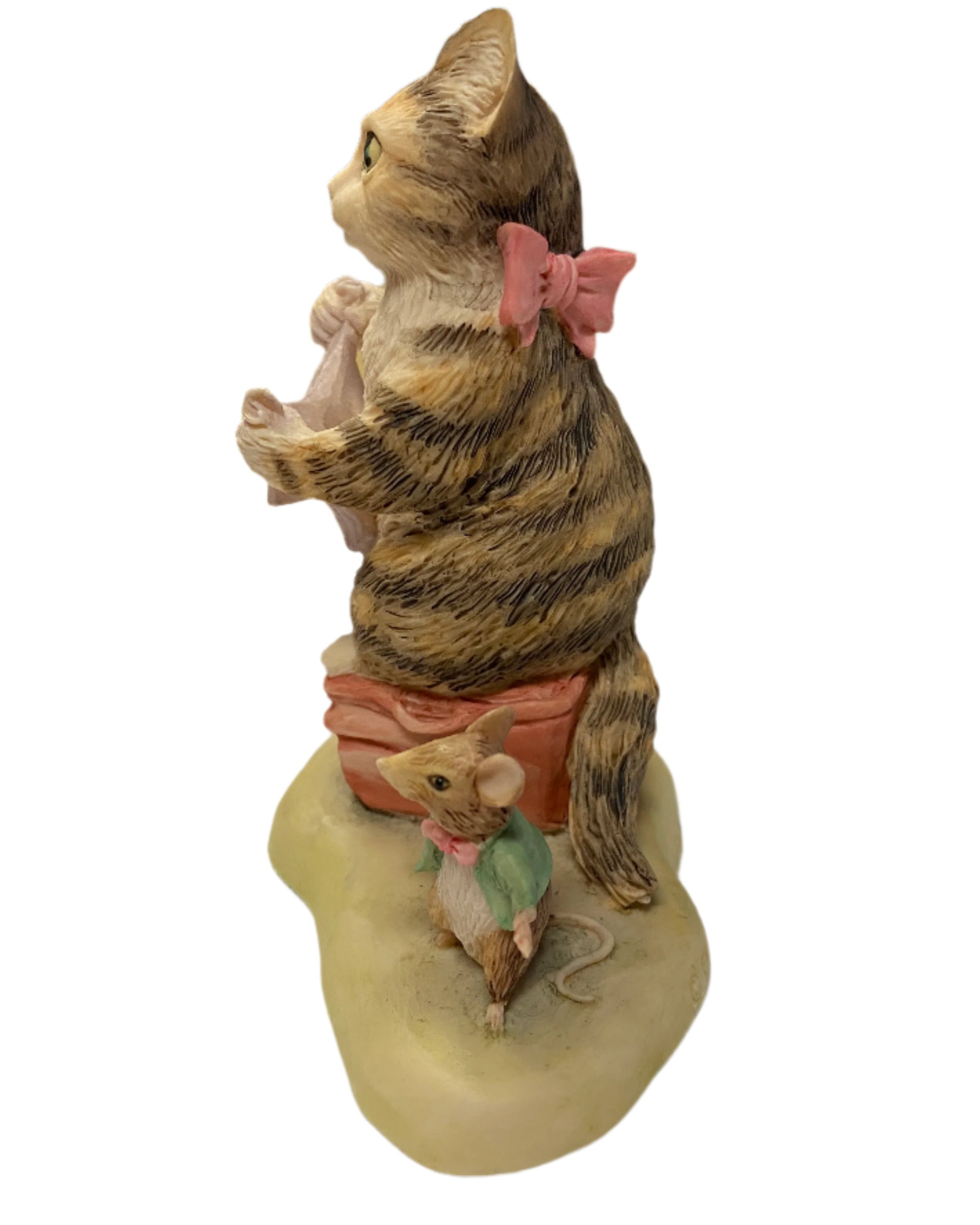 Vintage The World of Beatrix Potter Miss Moppet and the Mouse Figurine