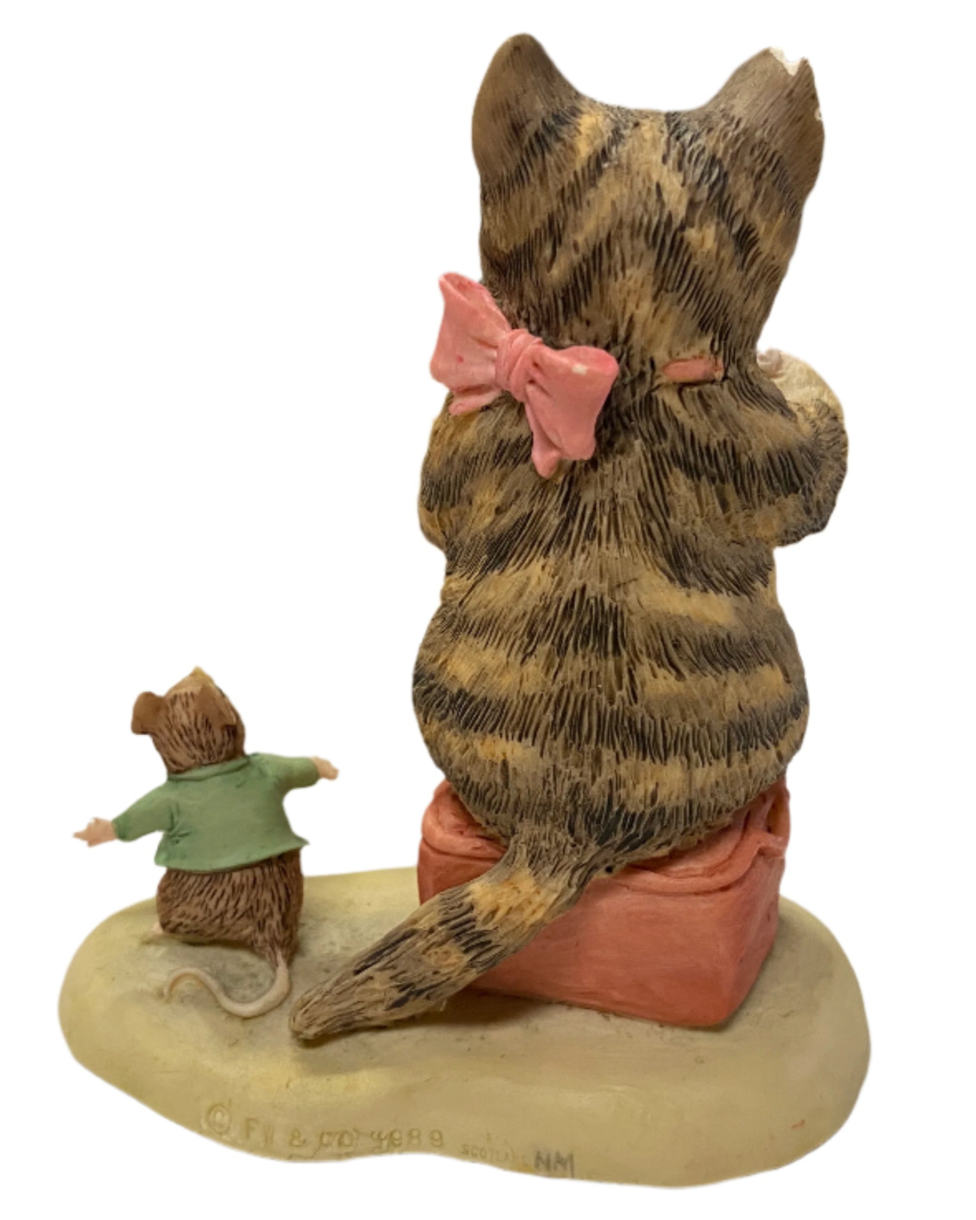 Vintage The World of Beatrix Potter Miss Moppet and the Mouse Figurine