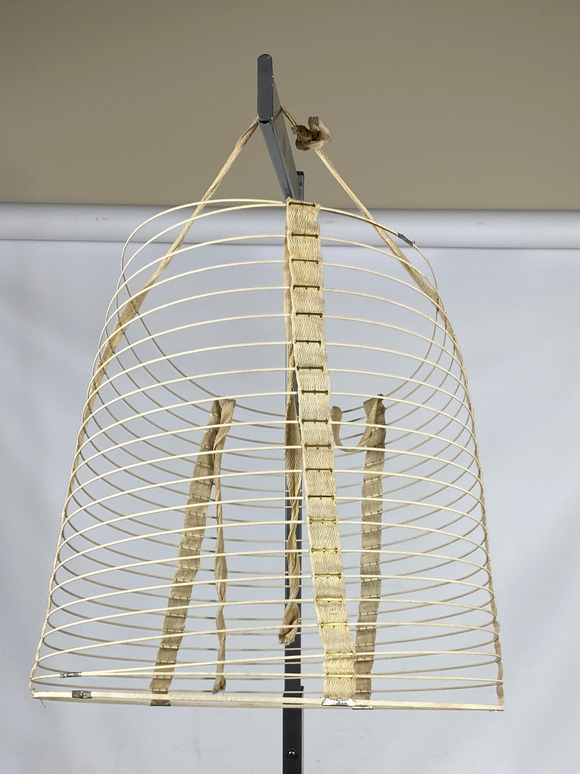 Vintage Wire Bustle Cage Hoop Skirt #1