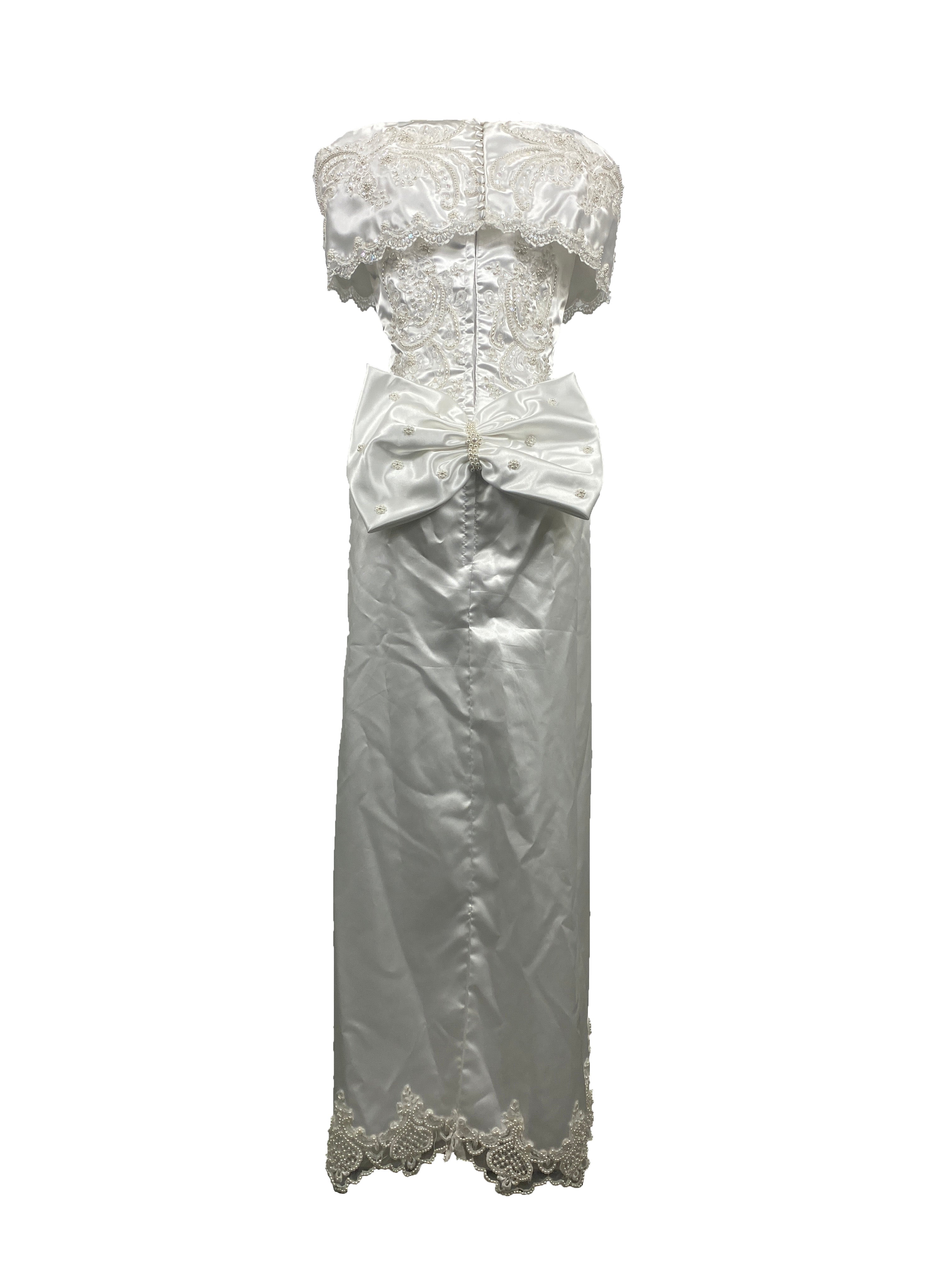Vintage Zurcion Method Prestige Wedding Gown Women's Size 8