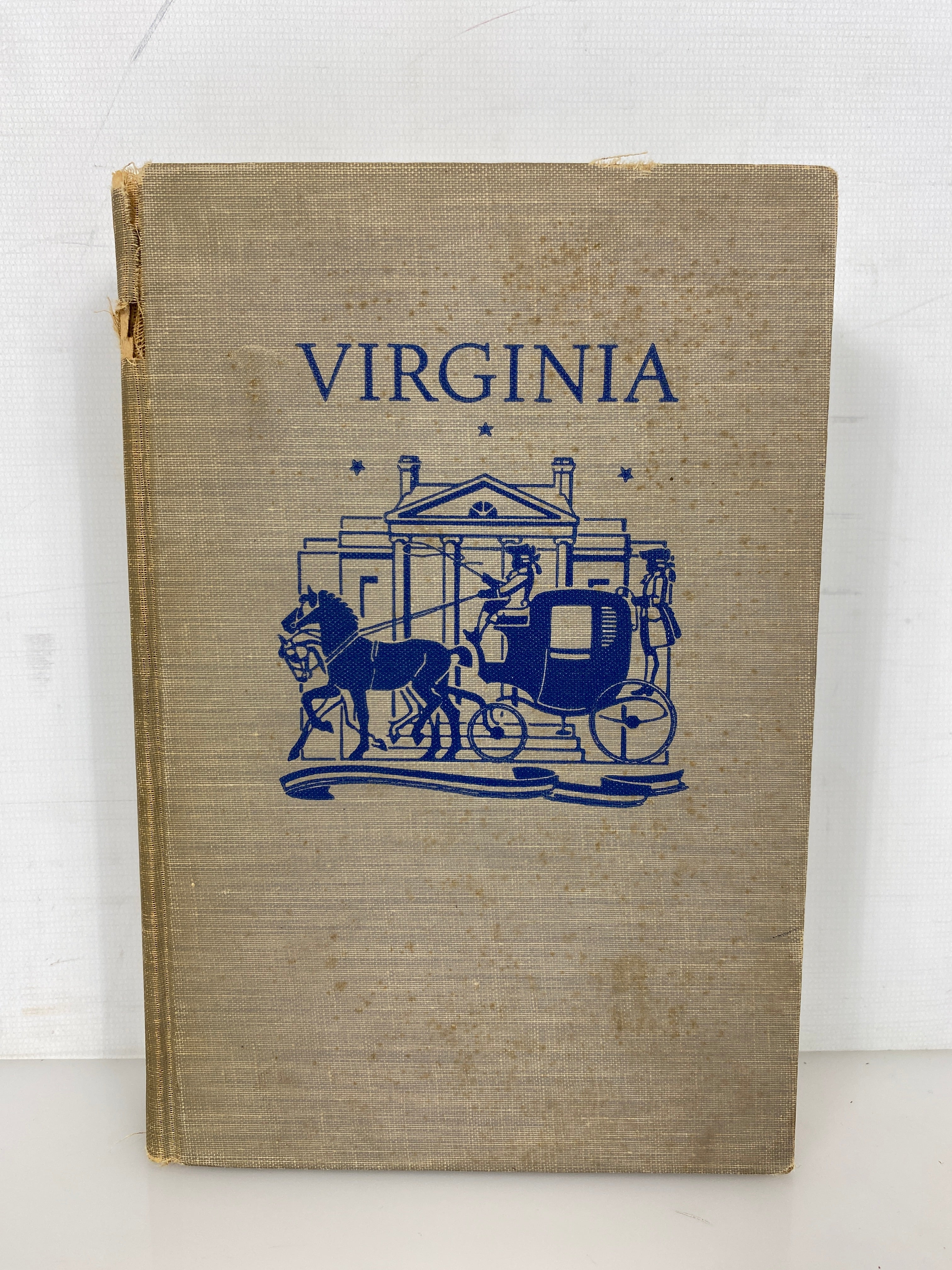 Virginia A Guide to the Old Dominion 1941 WPA Second Printing HC