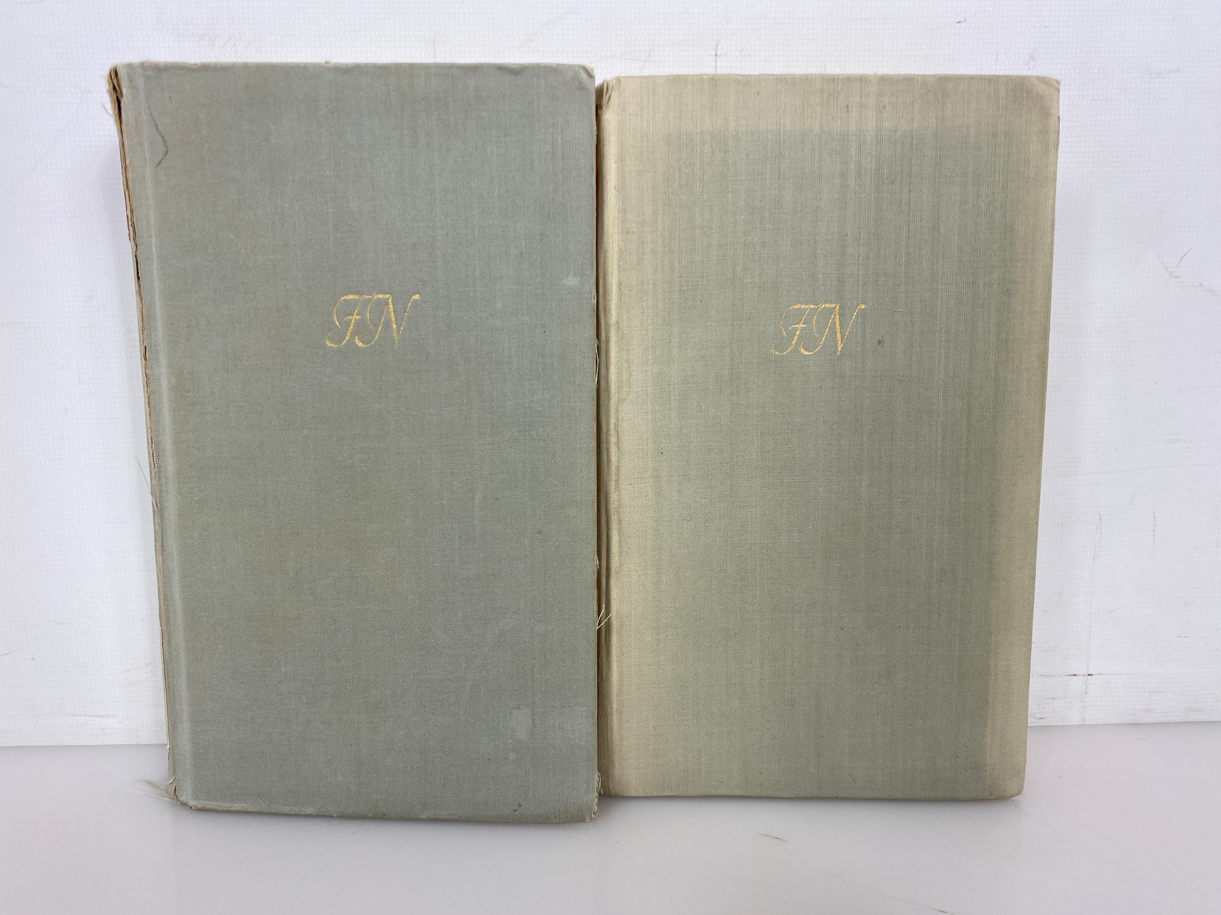 Vols I & III Friedrich Nietzsche Works in 3 Volumes in German 1960 Ex-Library