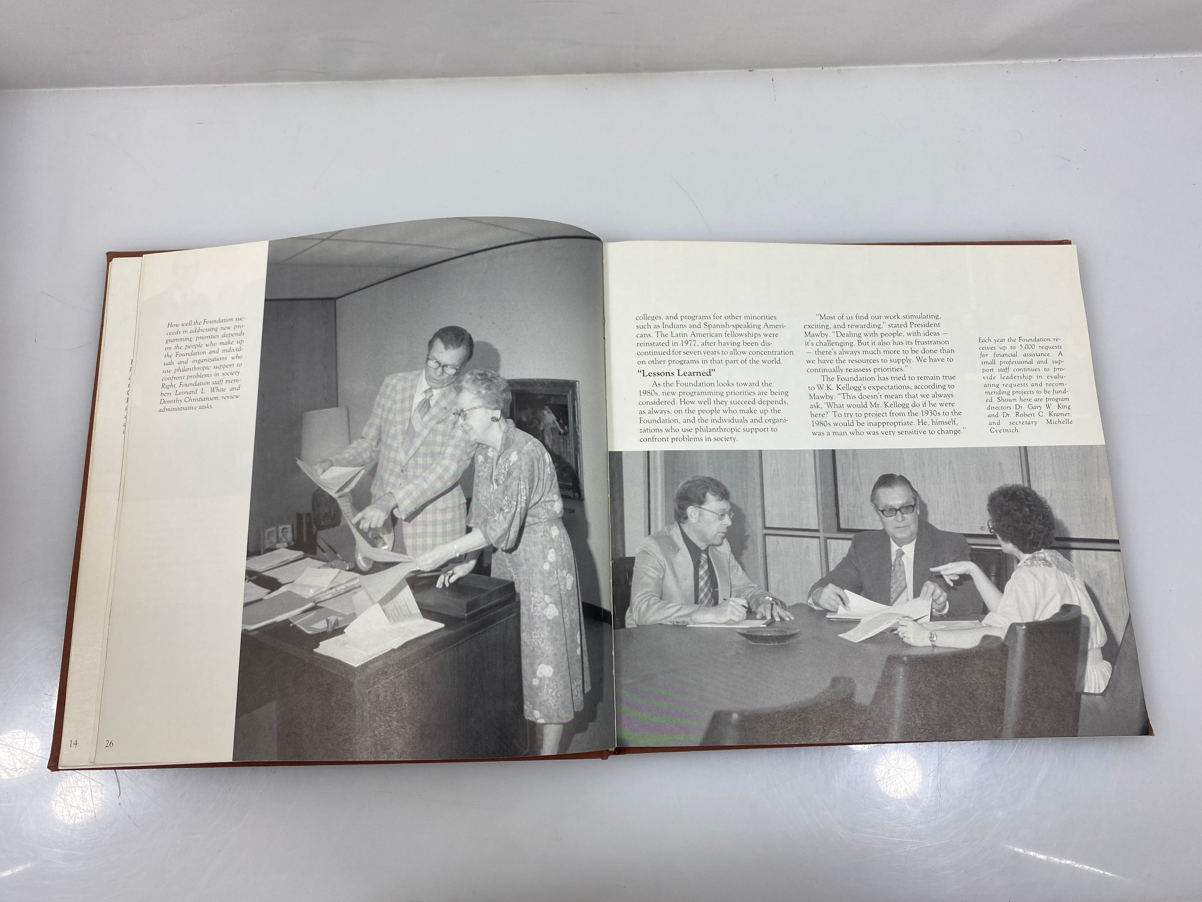 W.K. Kellogg Foundation the First Half-Century 1930-1980 Ex-library HC