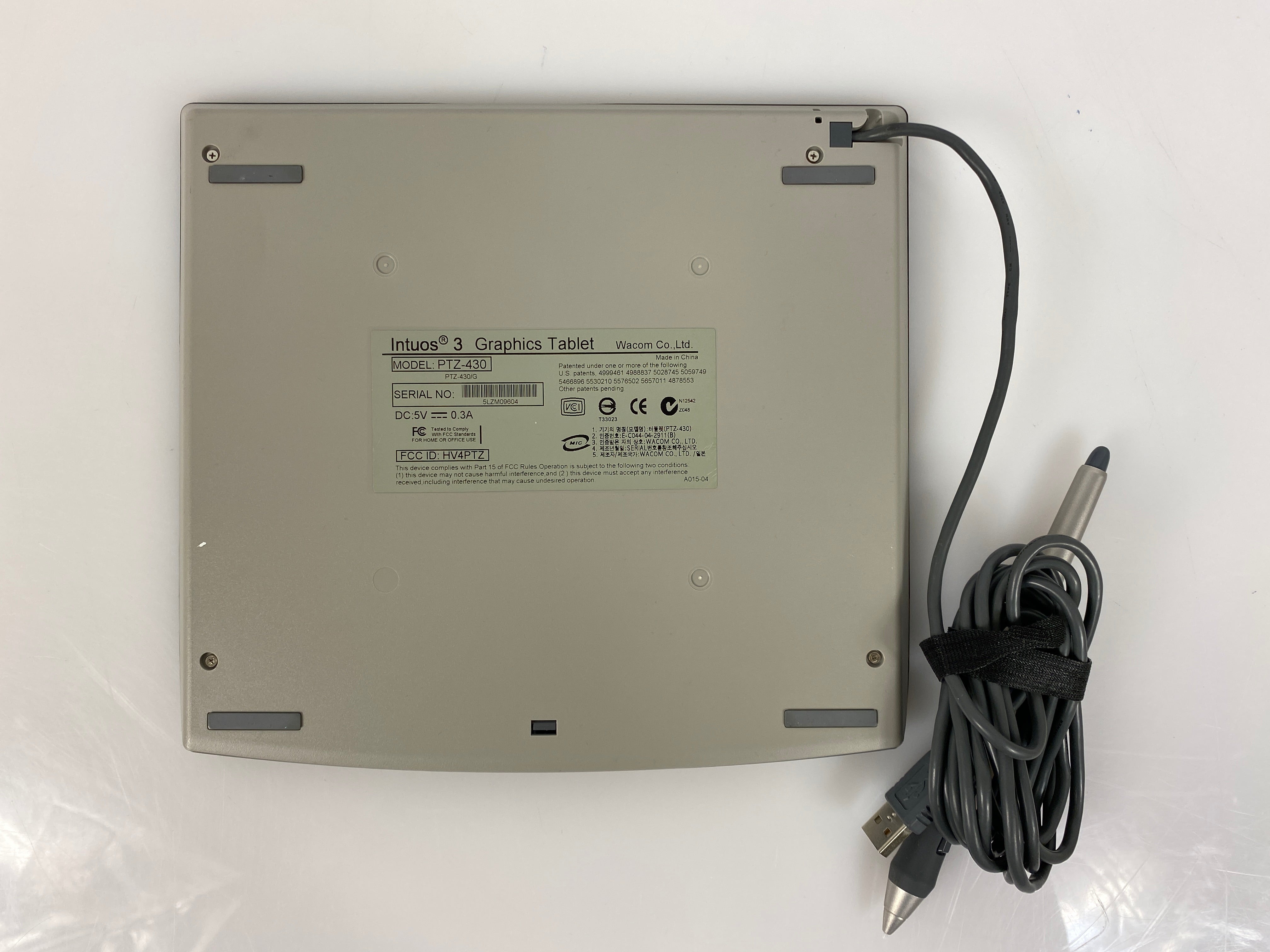 Wacom Intuos 3 PTZ-430 Graphics Drawing Tablet w/ Pen