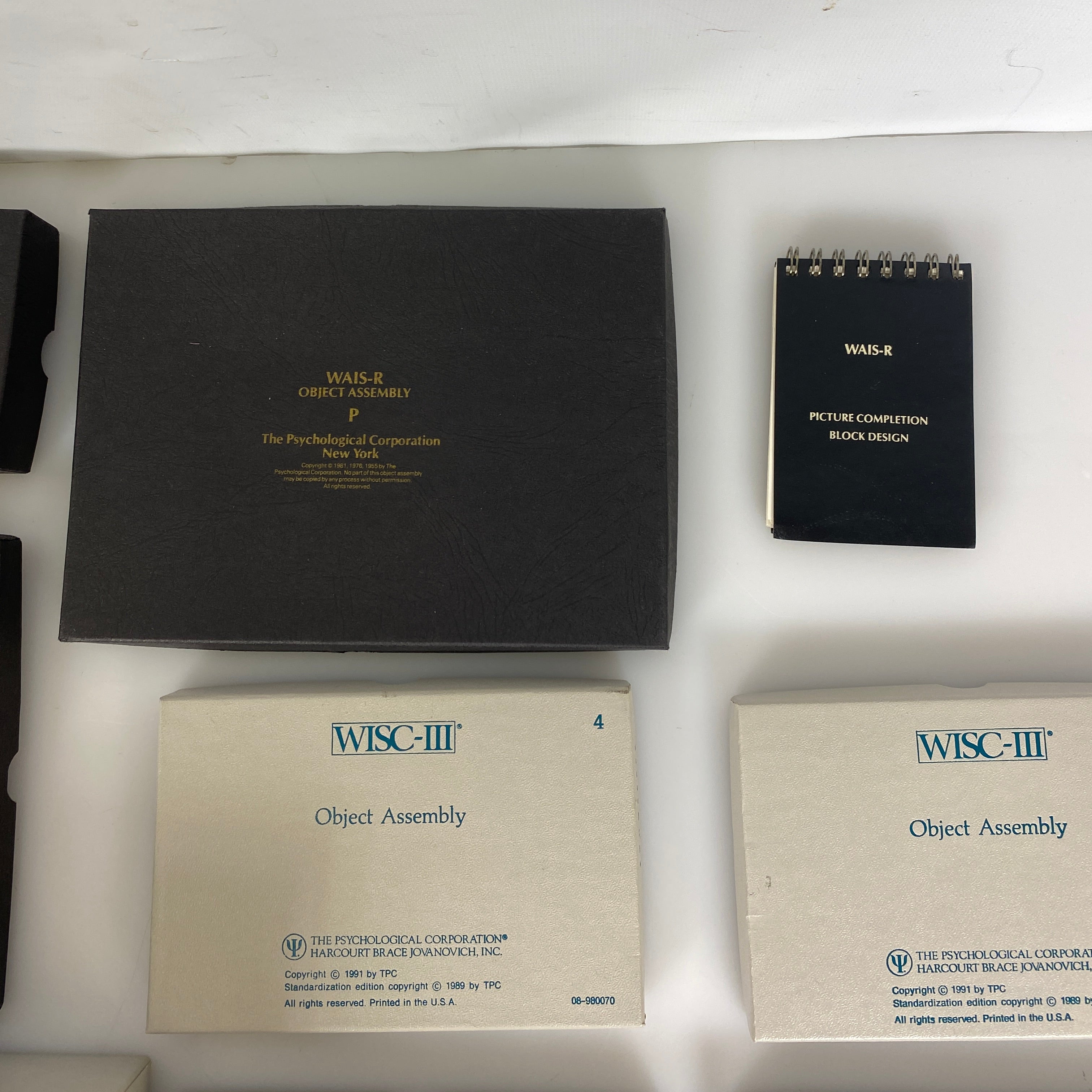 Wais-R Psychology Kit Adult IQ Criteria/Test