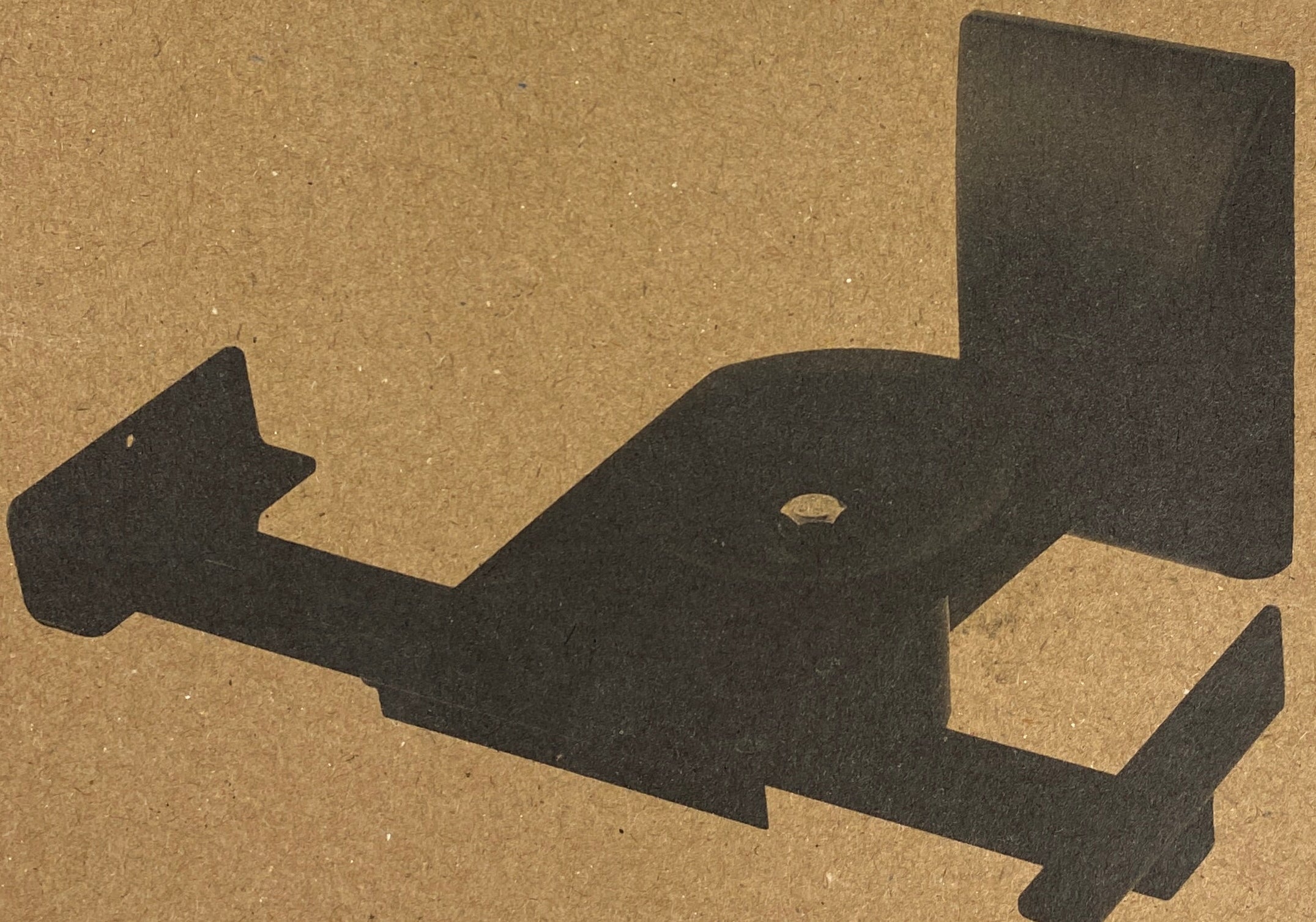 WALI SWM201 Adjustable Speaker Wall Mount Bracket Pair with Hardware & Instructions
