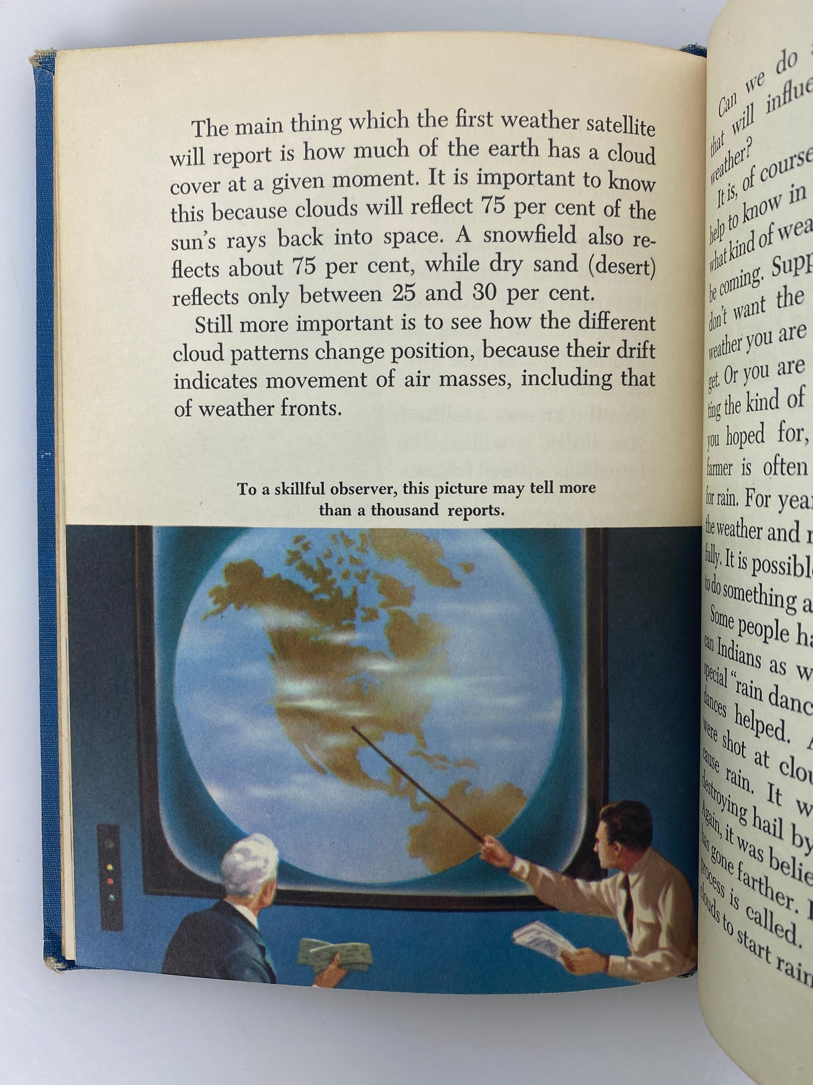 Walt Disney Man & Weather Satellites A Tomorrowland Adventure 1959 Ex-Library