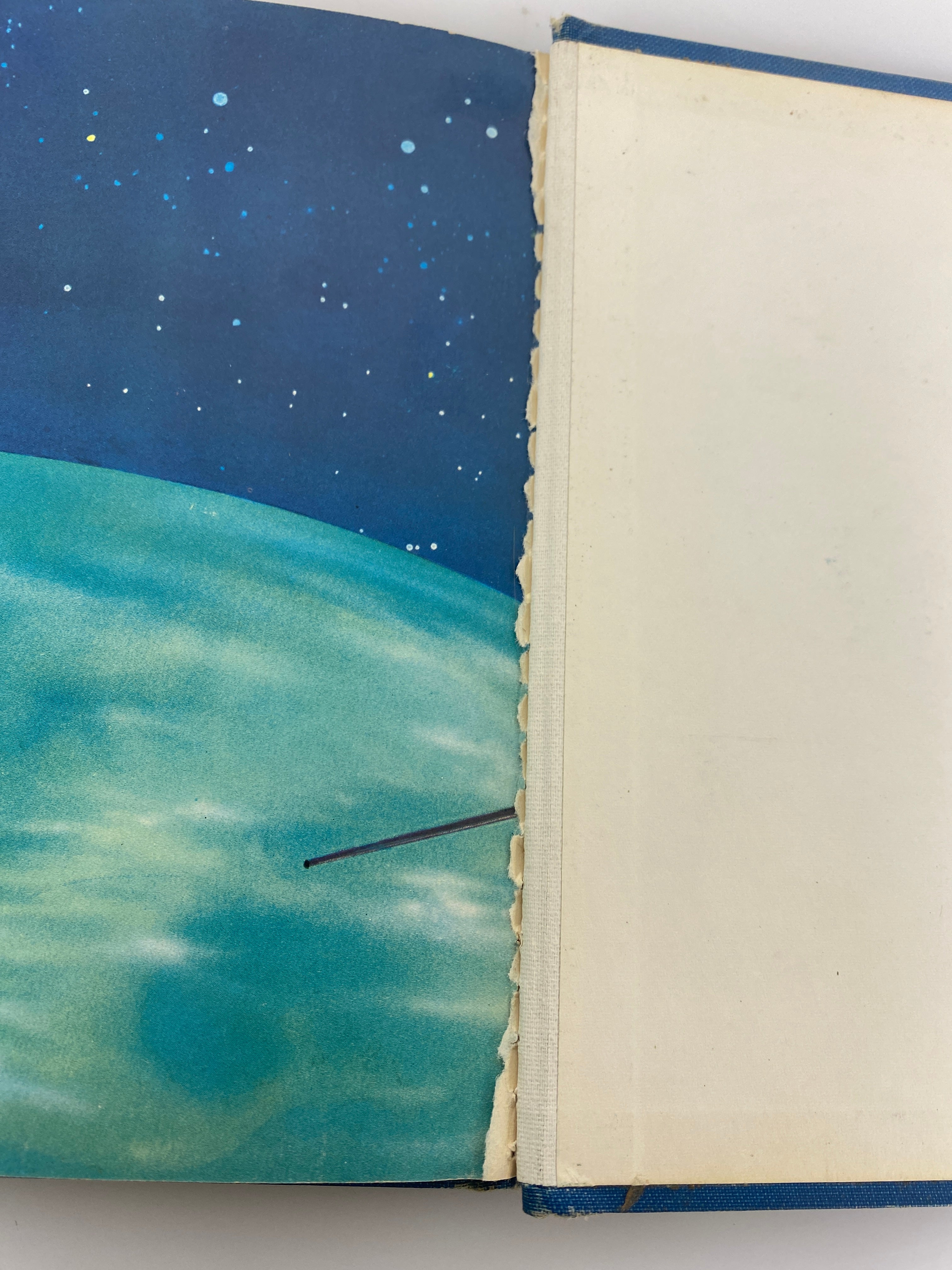 Walt Disney Man & Weather Satellites A Tomorrowland Adventure 1959 Ex-Library