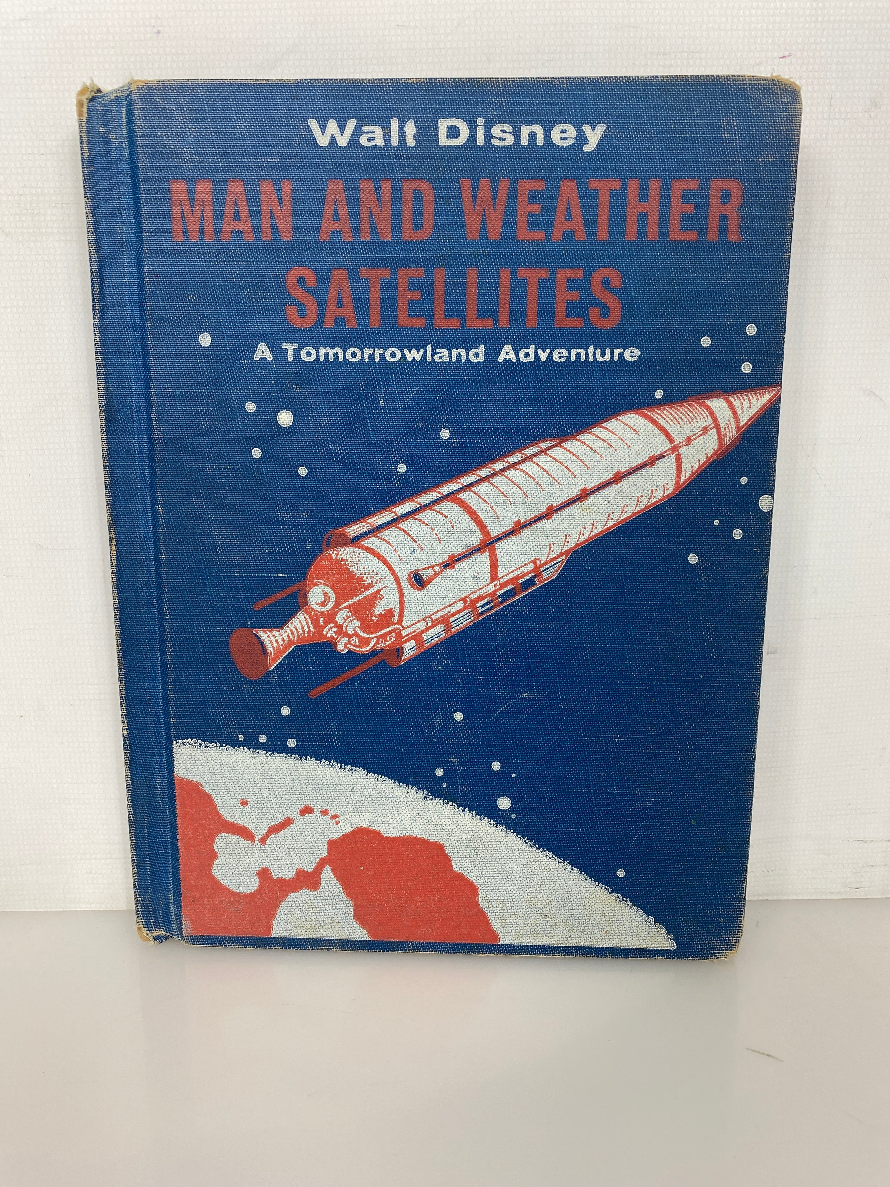 Walt Disney Man & Weather Satellites A Tomorrowland Adventure 1959 Ex-Library