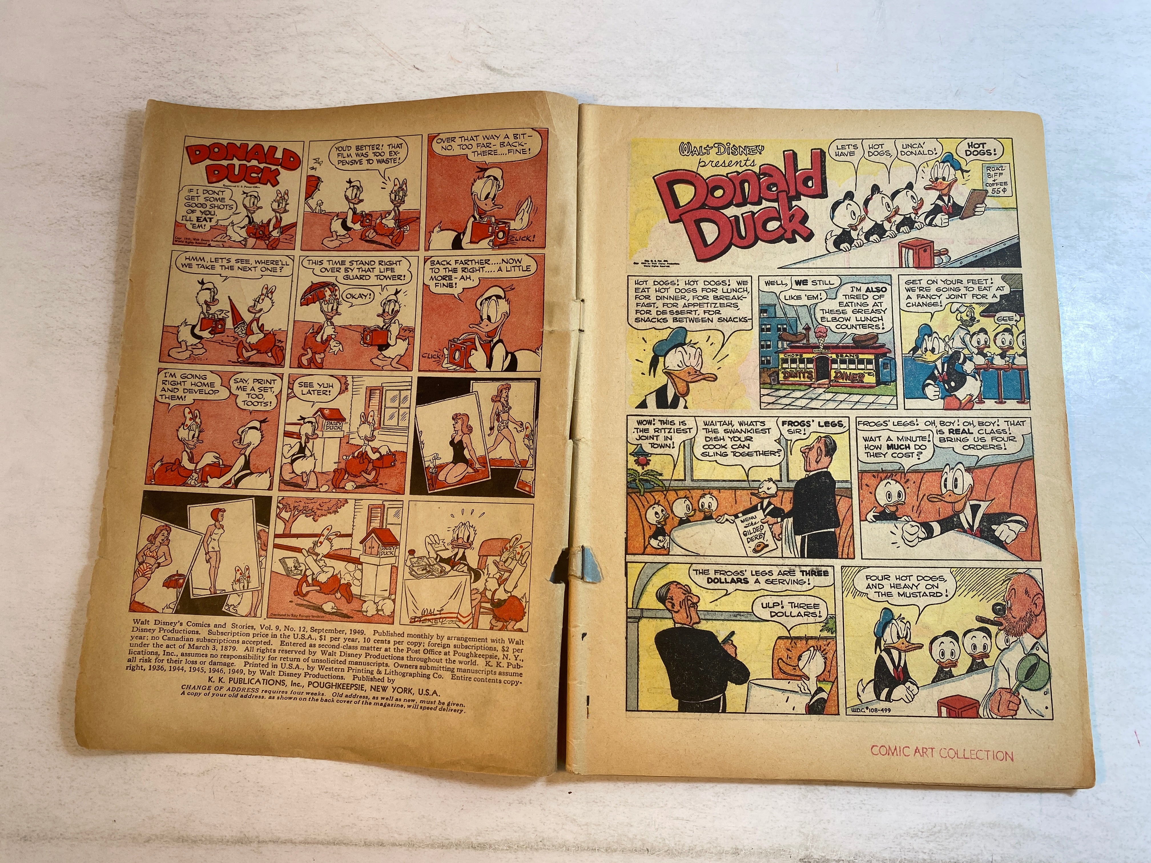Walt Disney's Comics and Stories Dell 1949