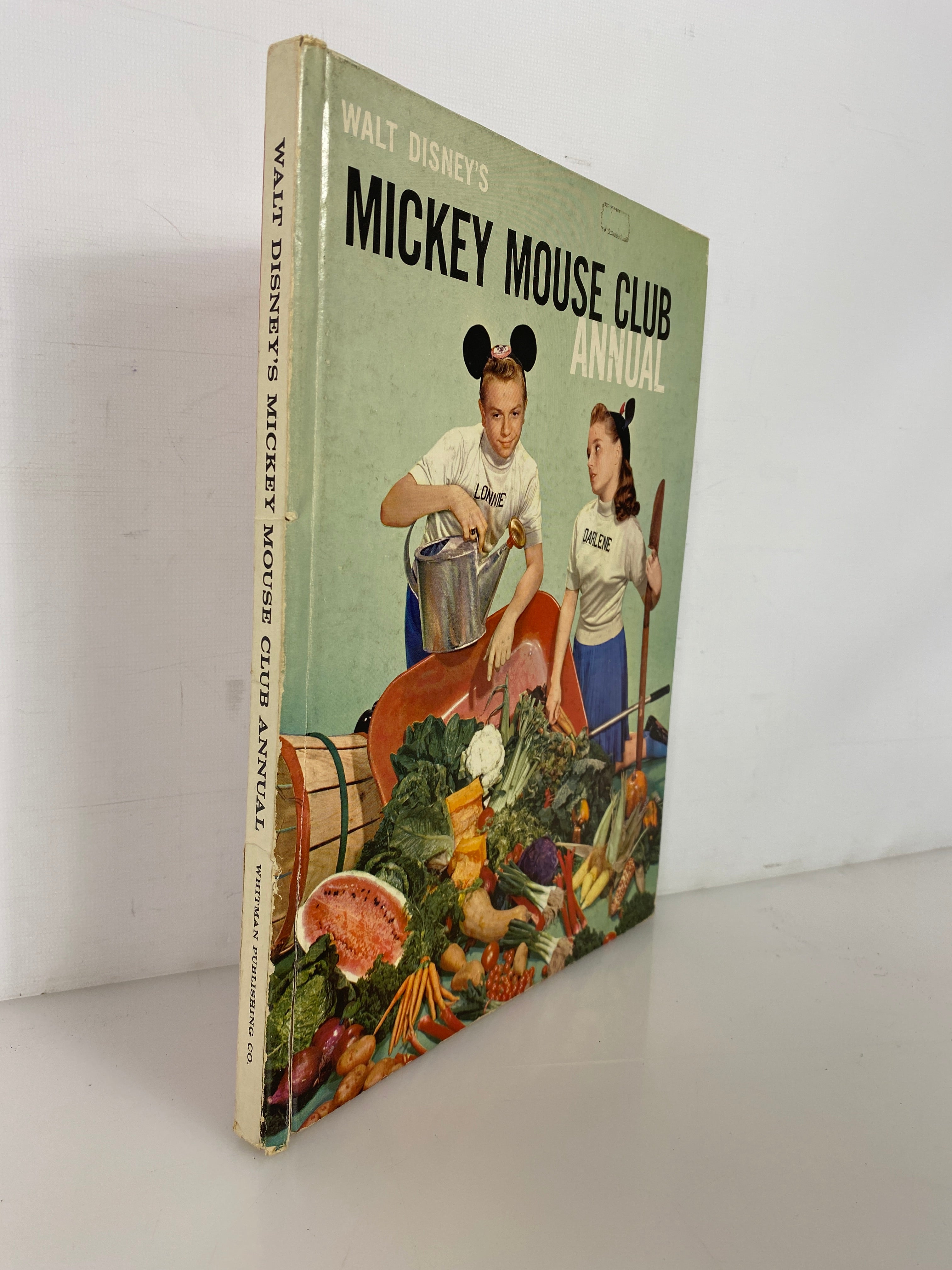 Walt Disney's Mickey Mouse Club Annual 1957 Vintage HC