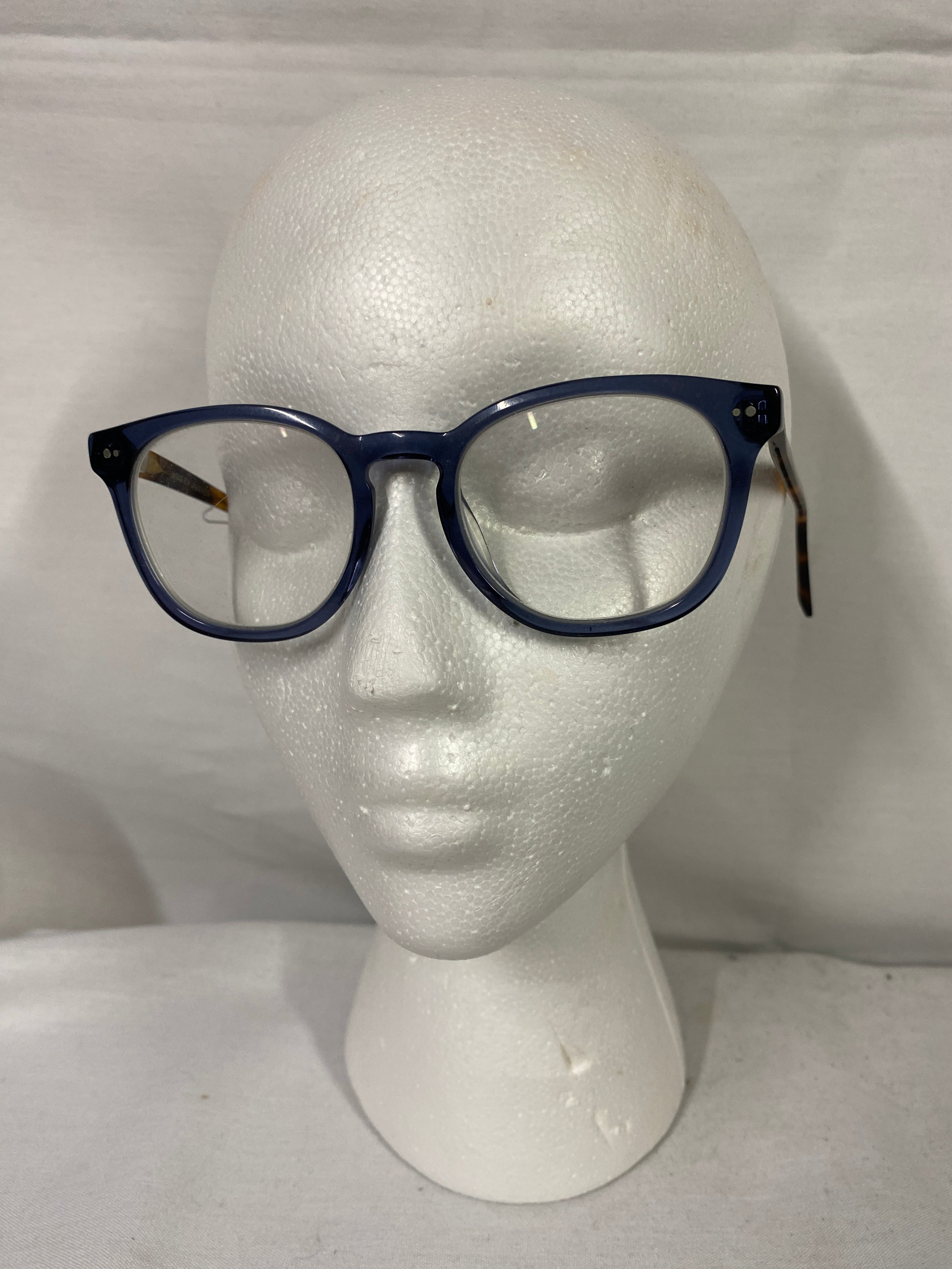 Warby Parker Blue and Tortoiseshell Toddy W Glasses