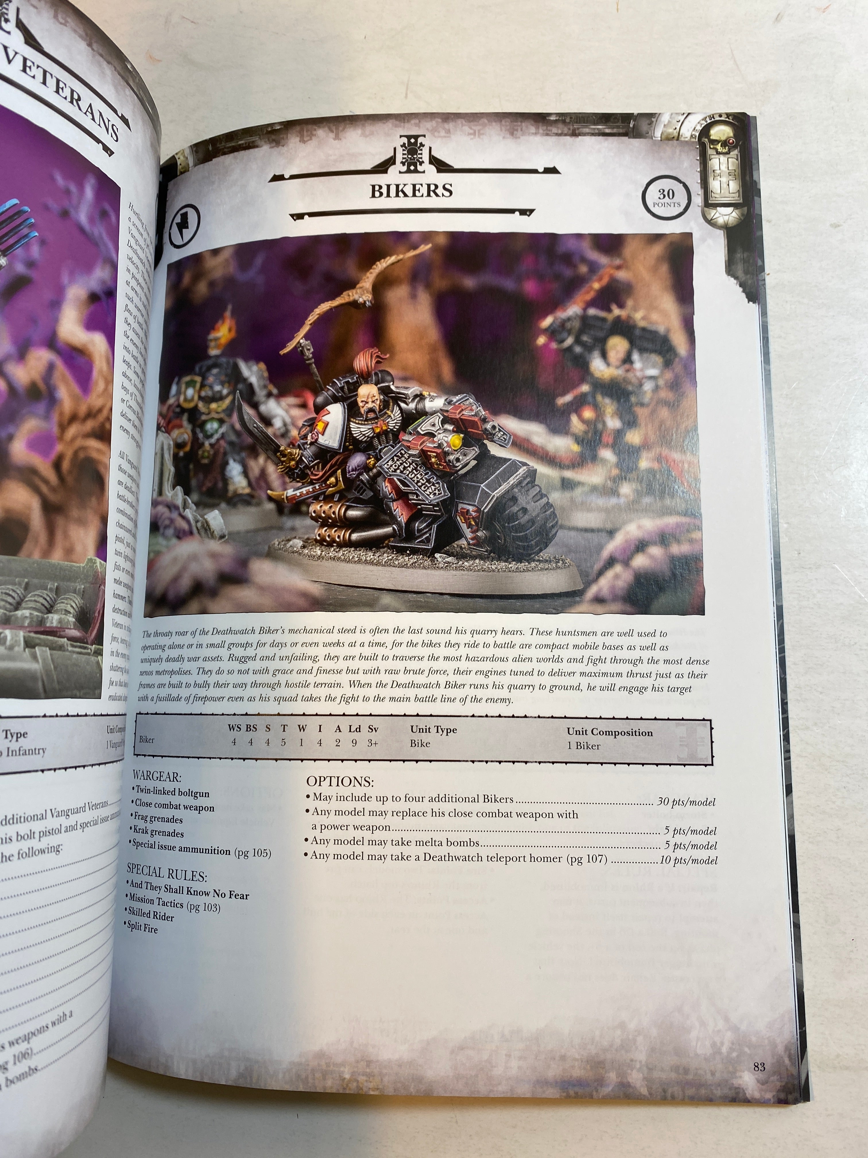 Warhammer 40000 Deathwatch Space Marine Codex SC 9th Edition 2016