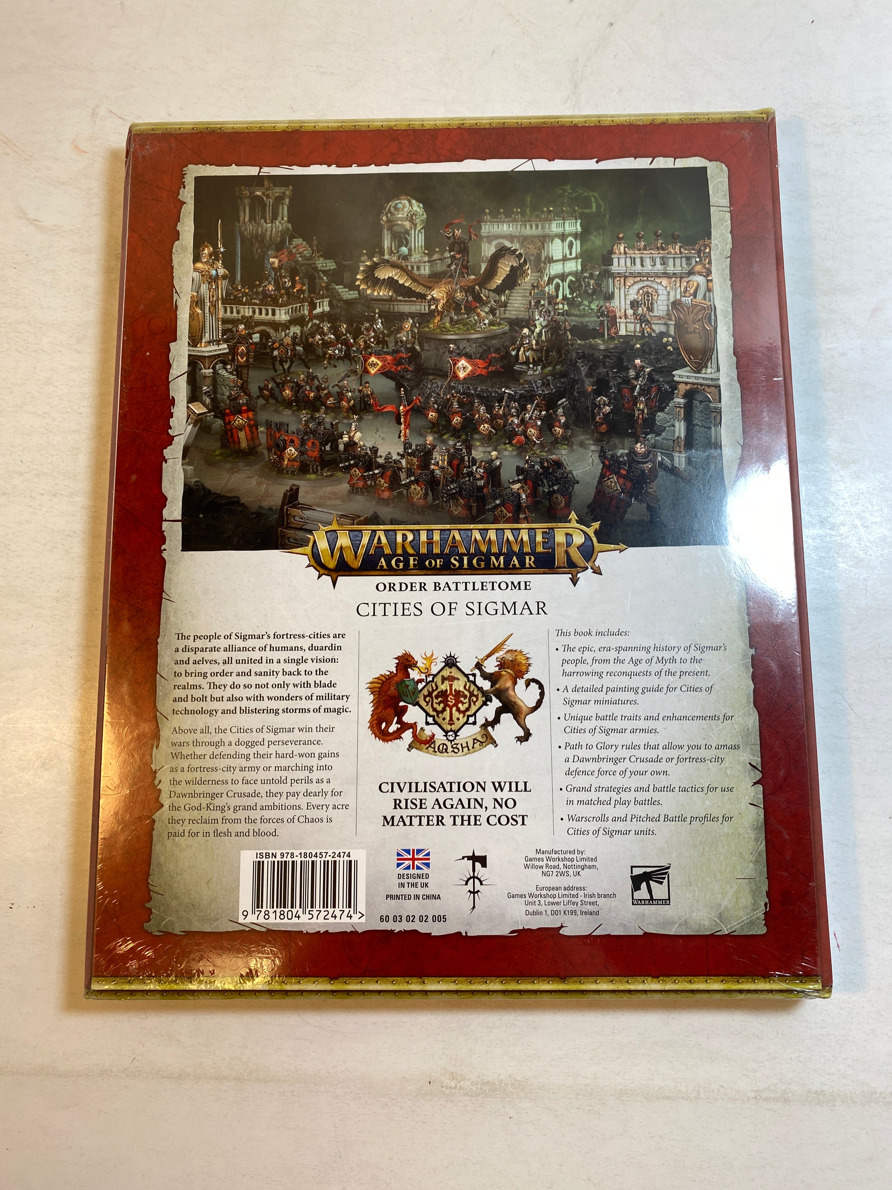 Warhammer Age of Sigmar Cities of Sigmar Battletome 3rd Edition *New*