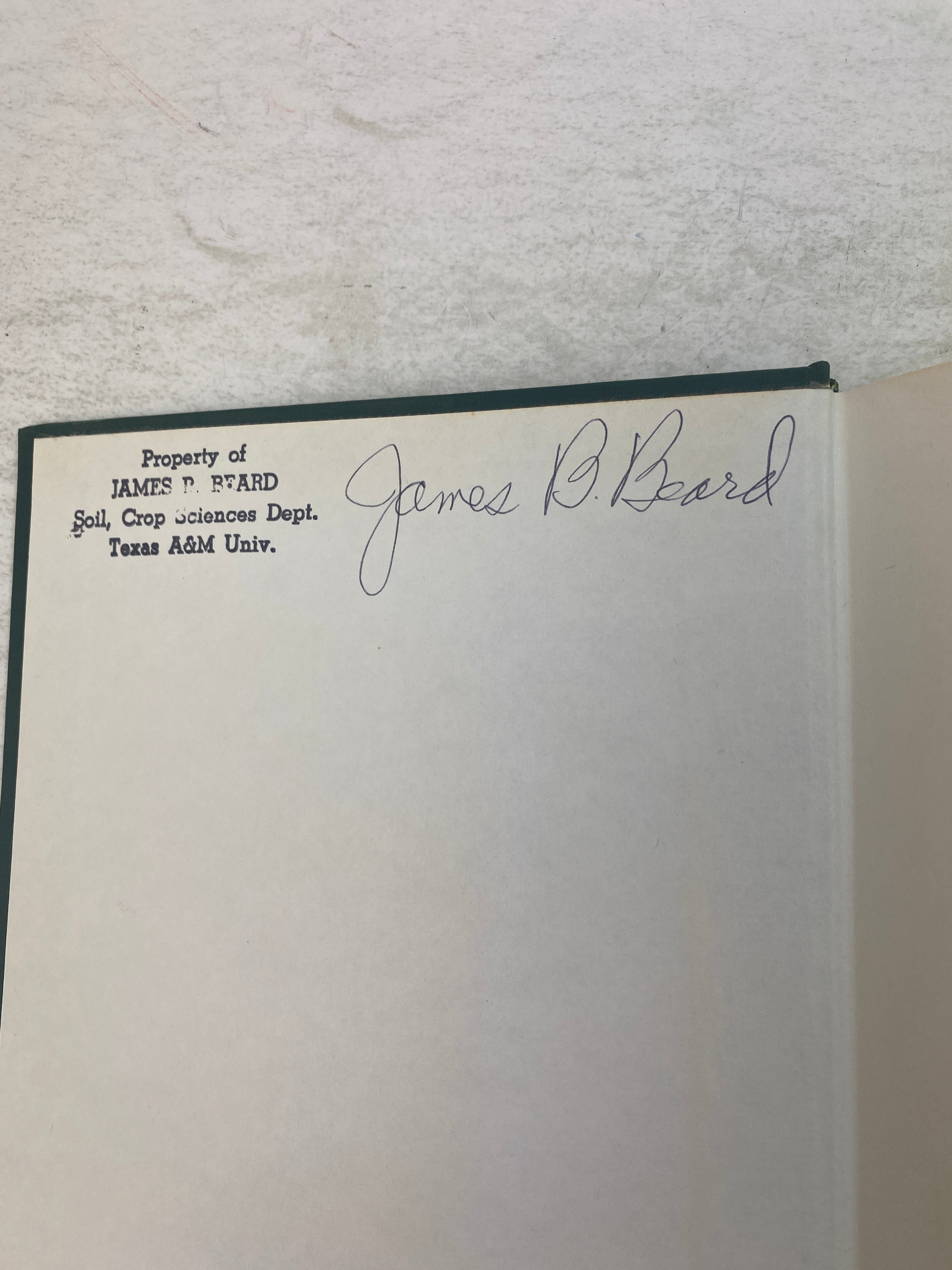 Water Deficits and Plant Growth James Beard Collection 1978