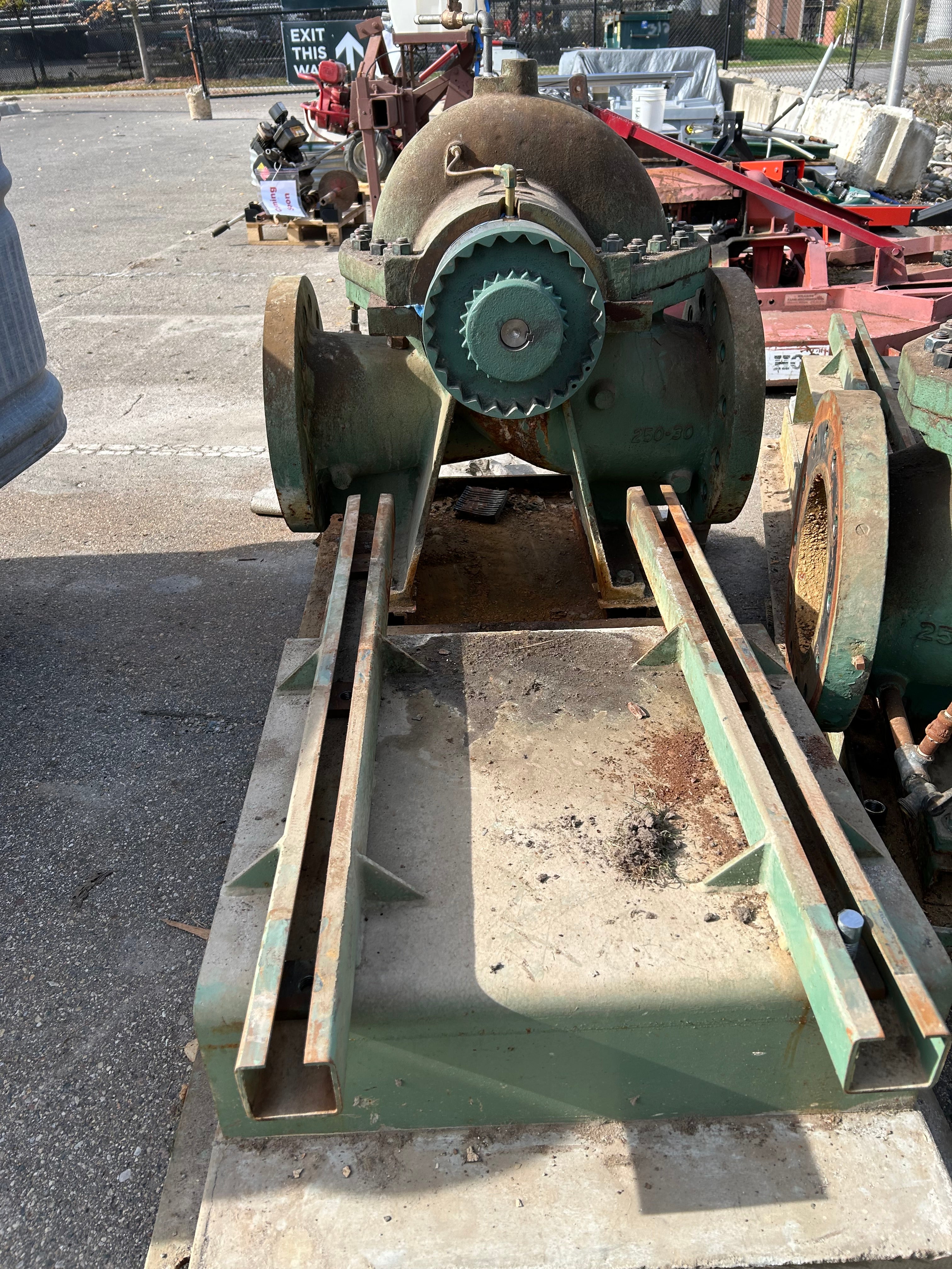 Water pump for parts or repair/Scrap Bid #604 - 1,900lbs