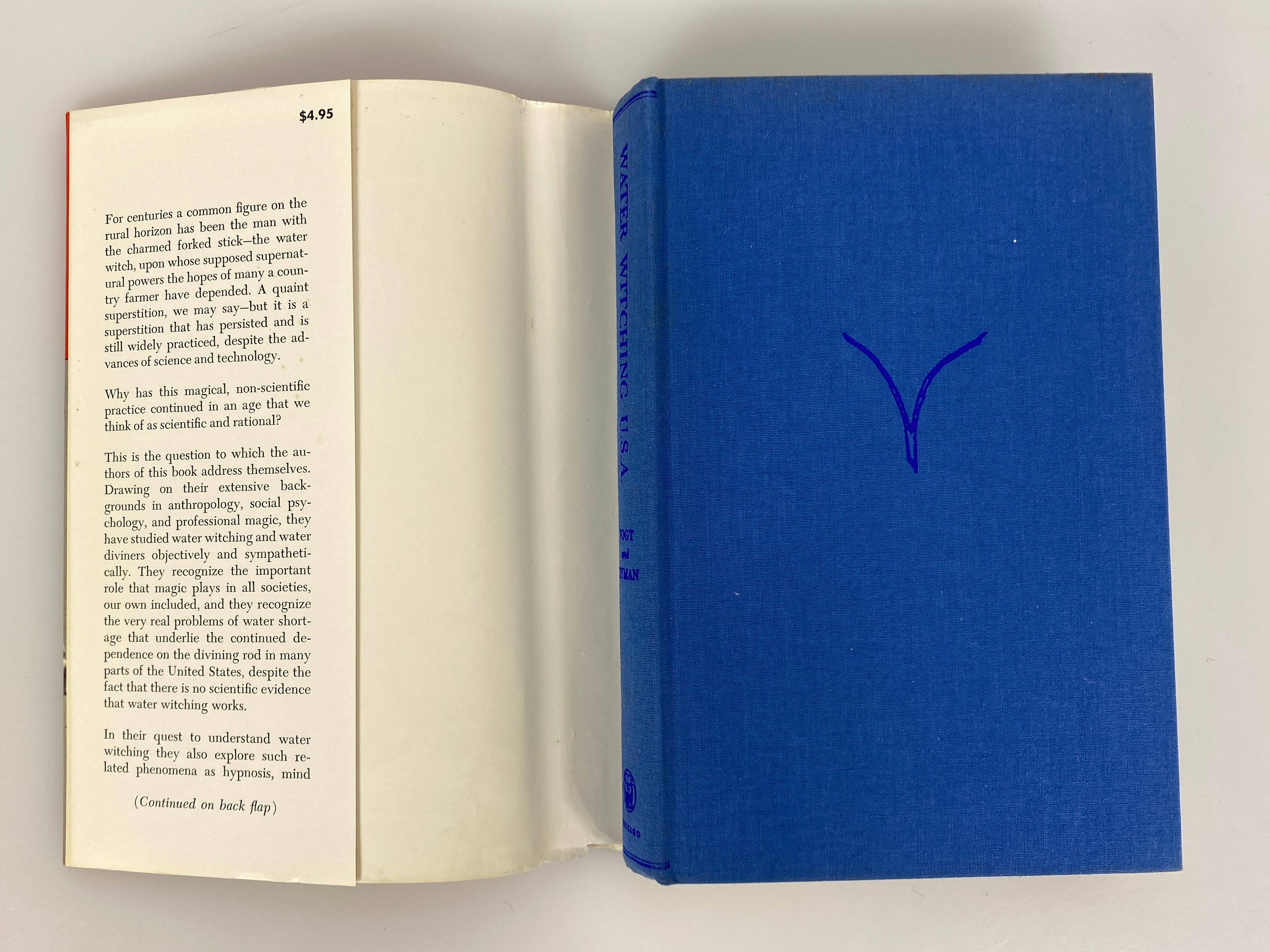 Water Witching USA by Vogt/Hyman 1959 Vintage HC DJ