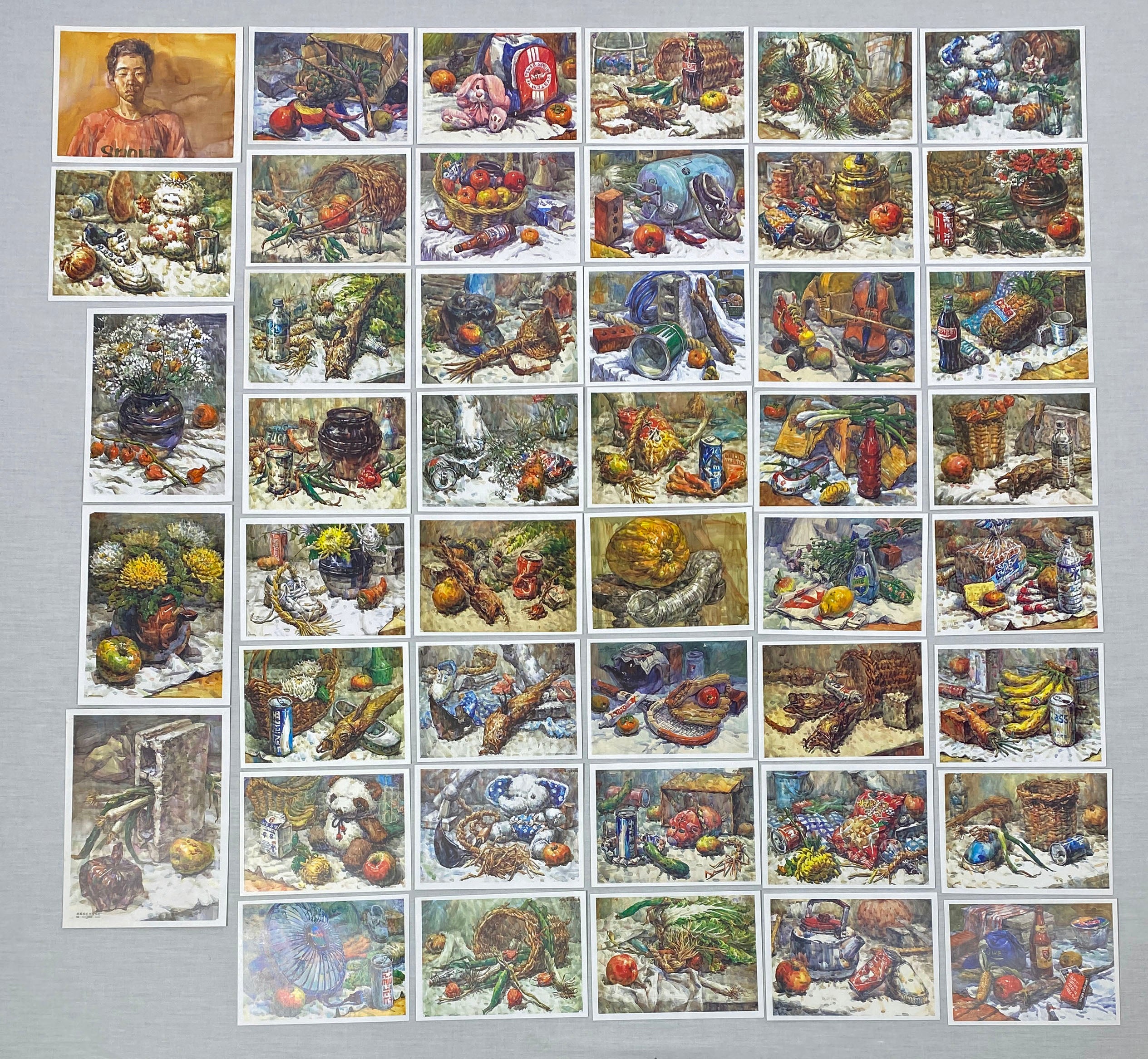 Watercolor Portraits and Still Life by Jaewon