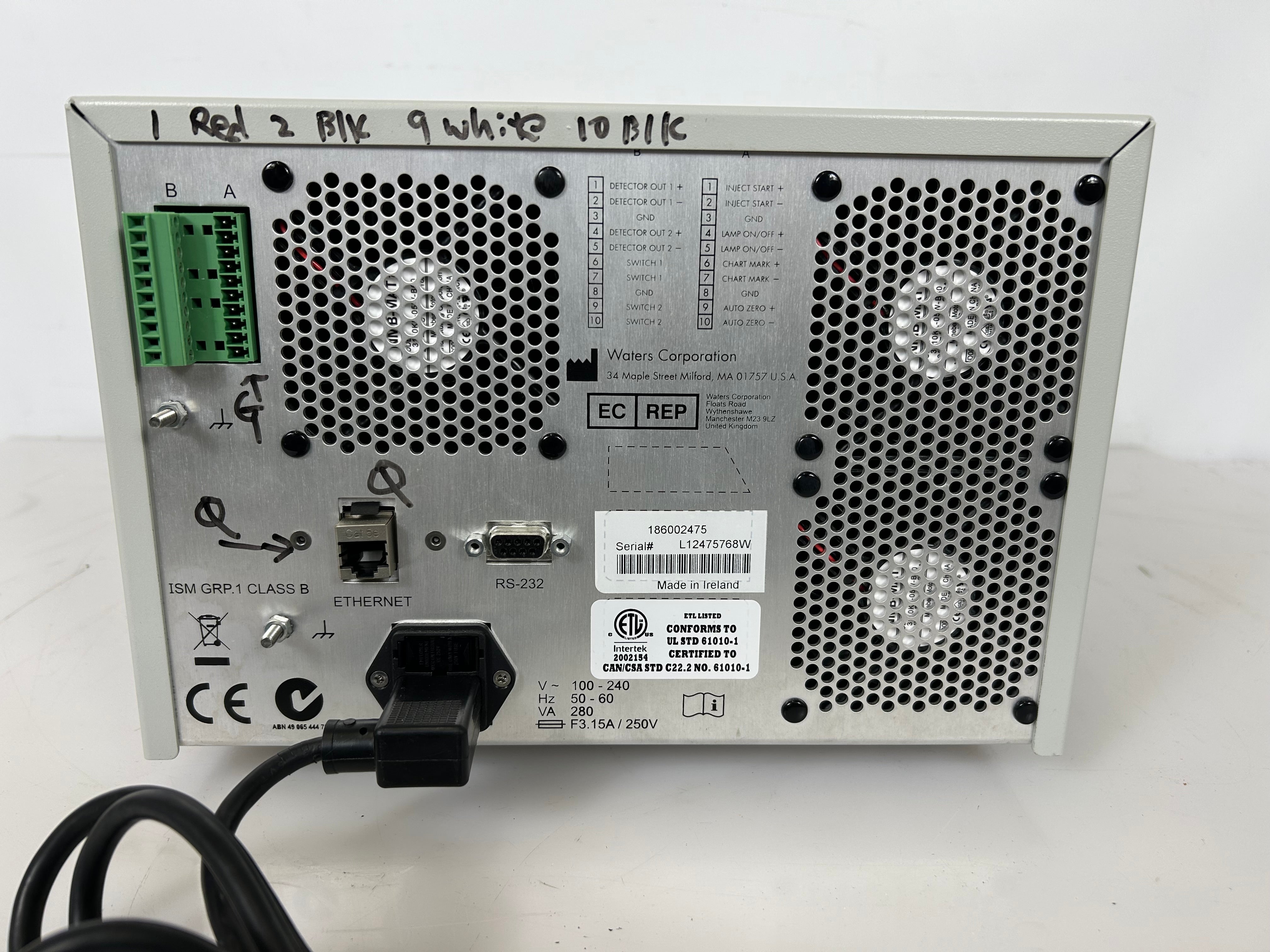 Waters 2475 Multi Fluorescence Detector *Untested*