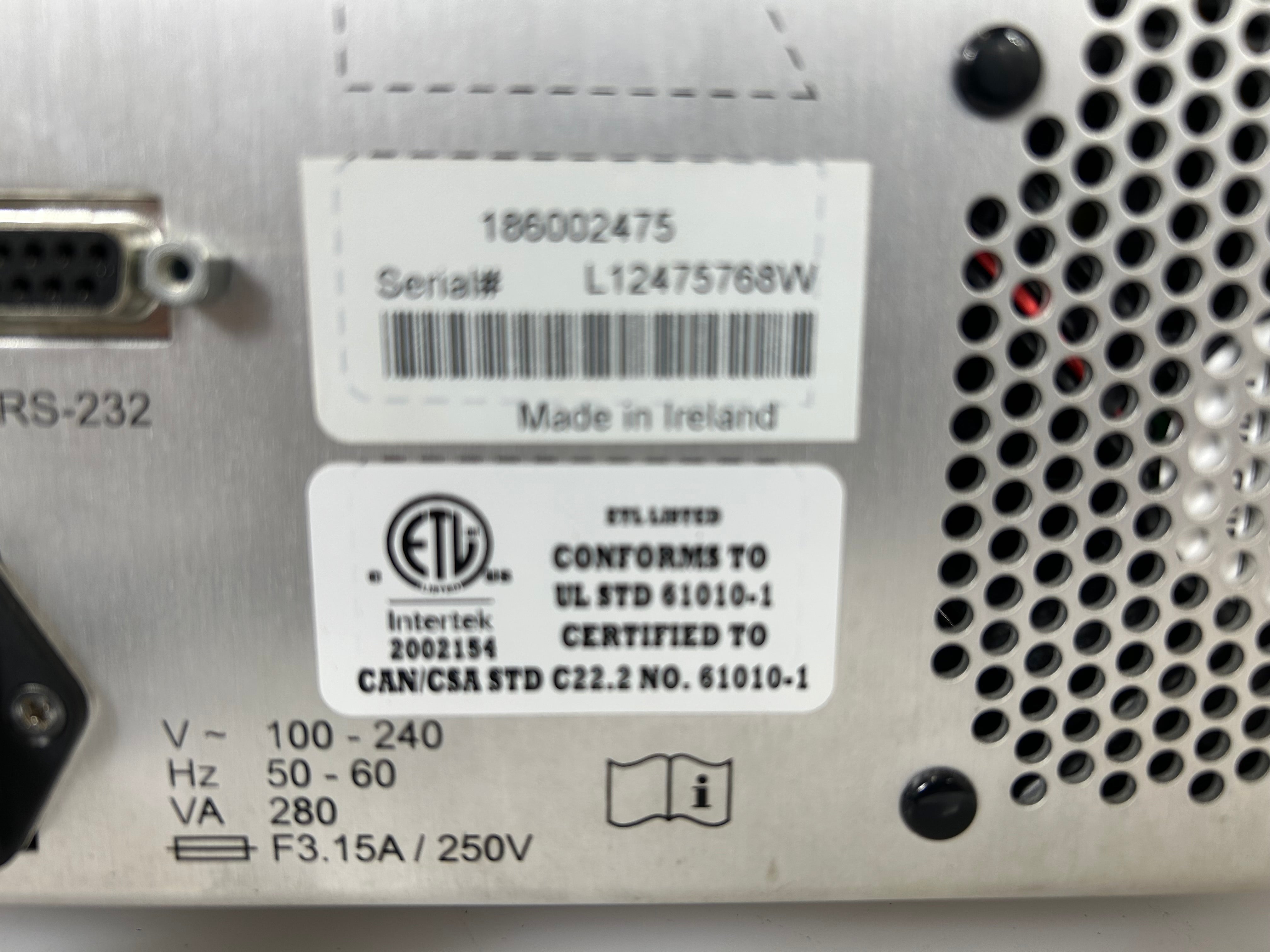 Waters 2475 Multi Fluorescence Detector *Untested*